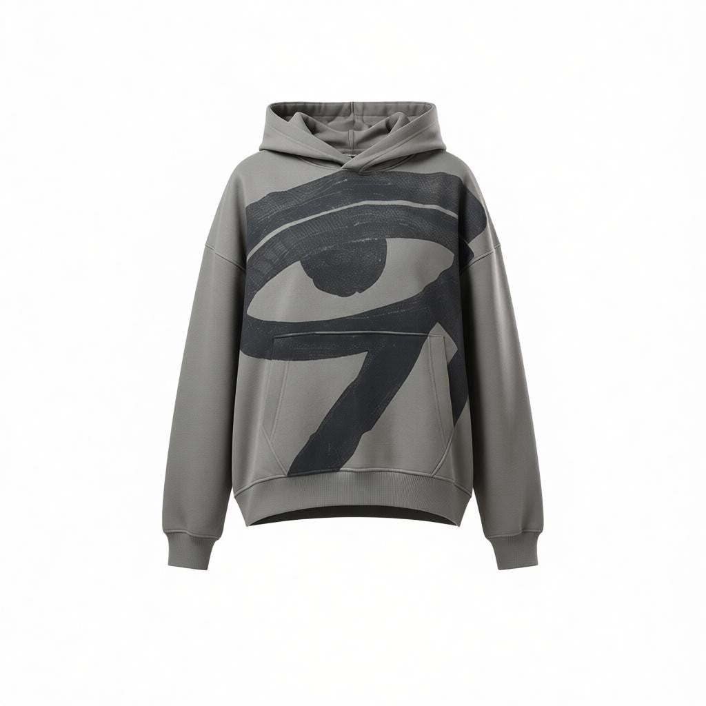 Eye of Ra Hoodie – Ash Gray Edition