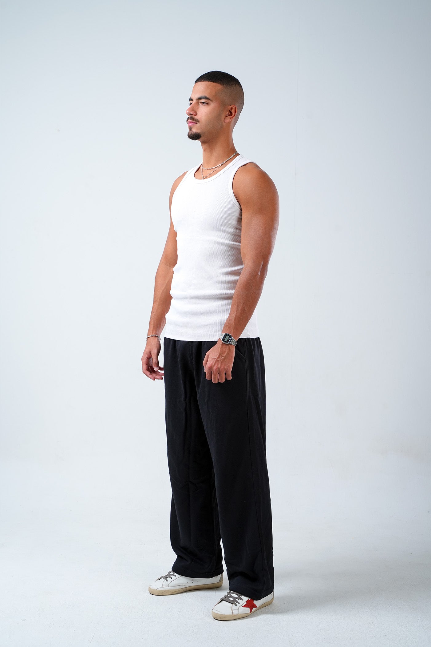 Wild Leg Sweatpants – Black