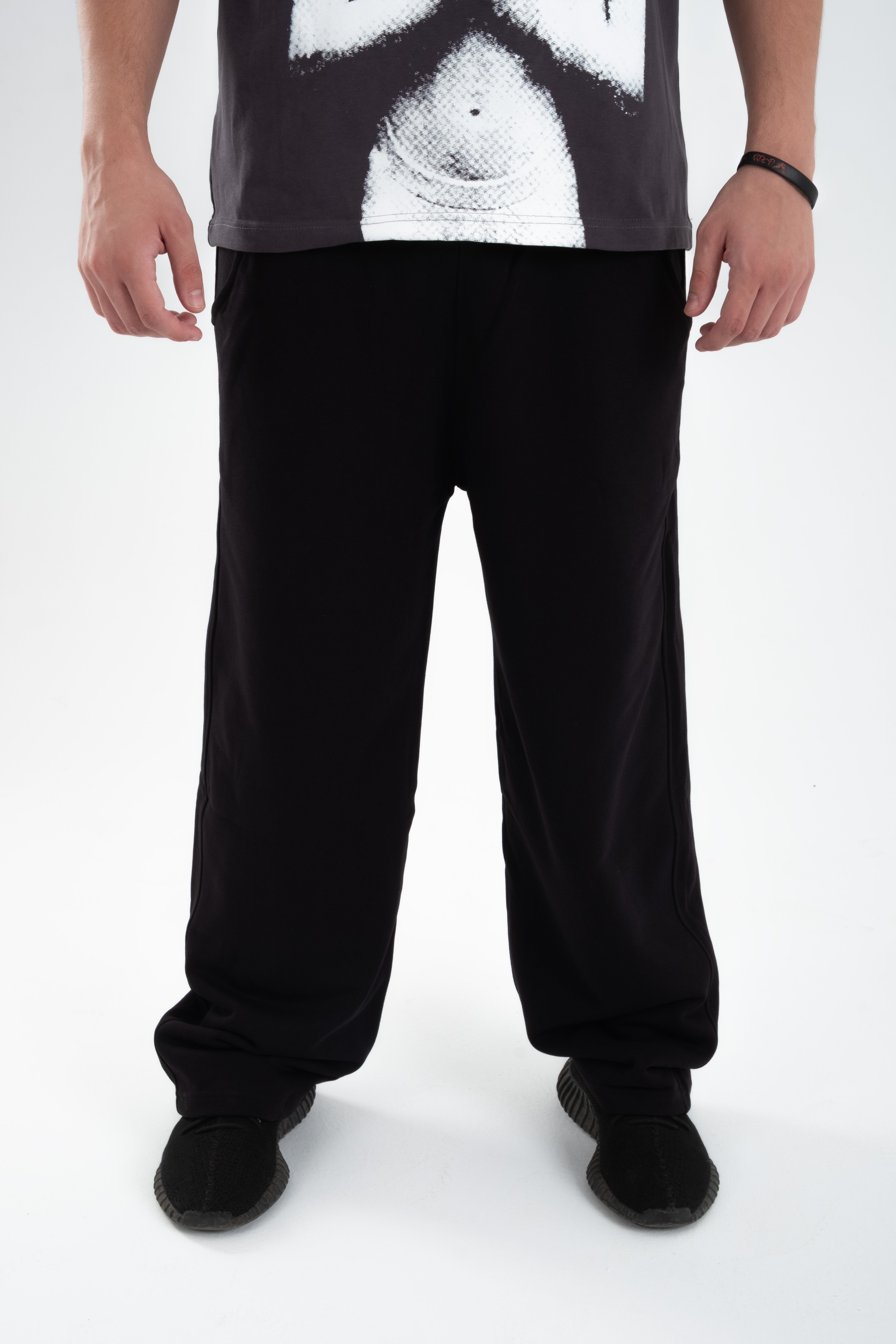 Wild Leg Sweatpants – Black
