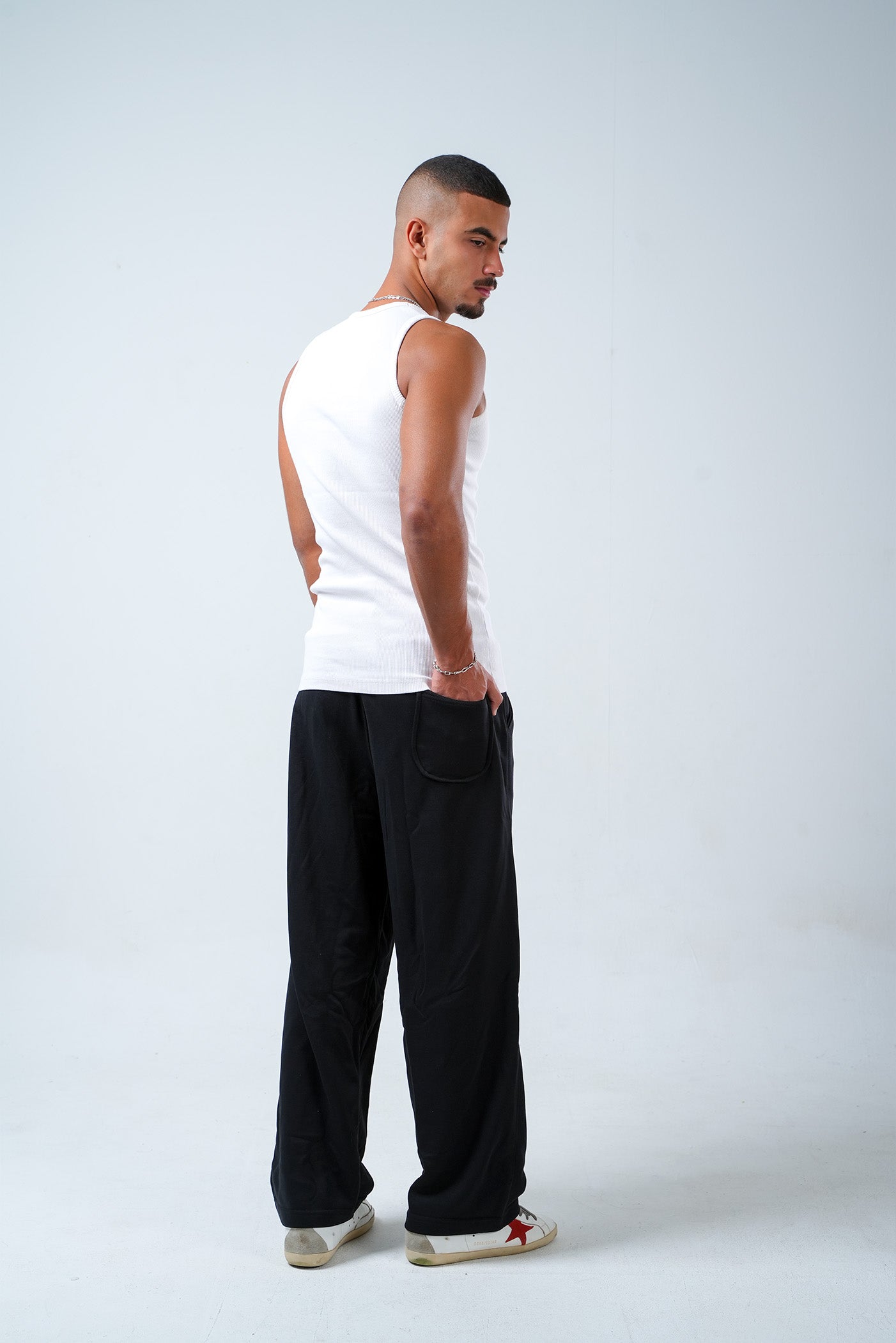 Wild Leg Sweatpants – Black
