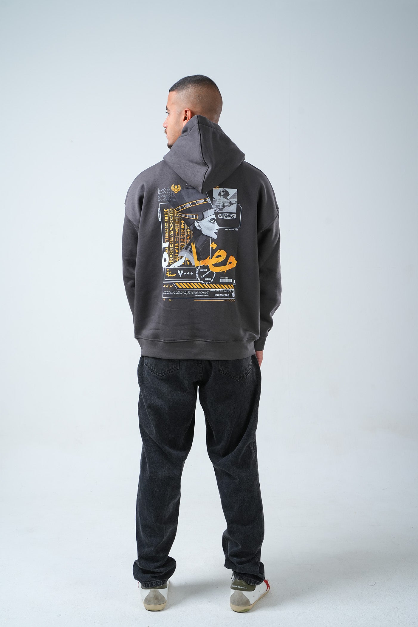 Civilization Hoodie – Charcoal