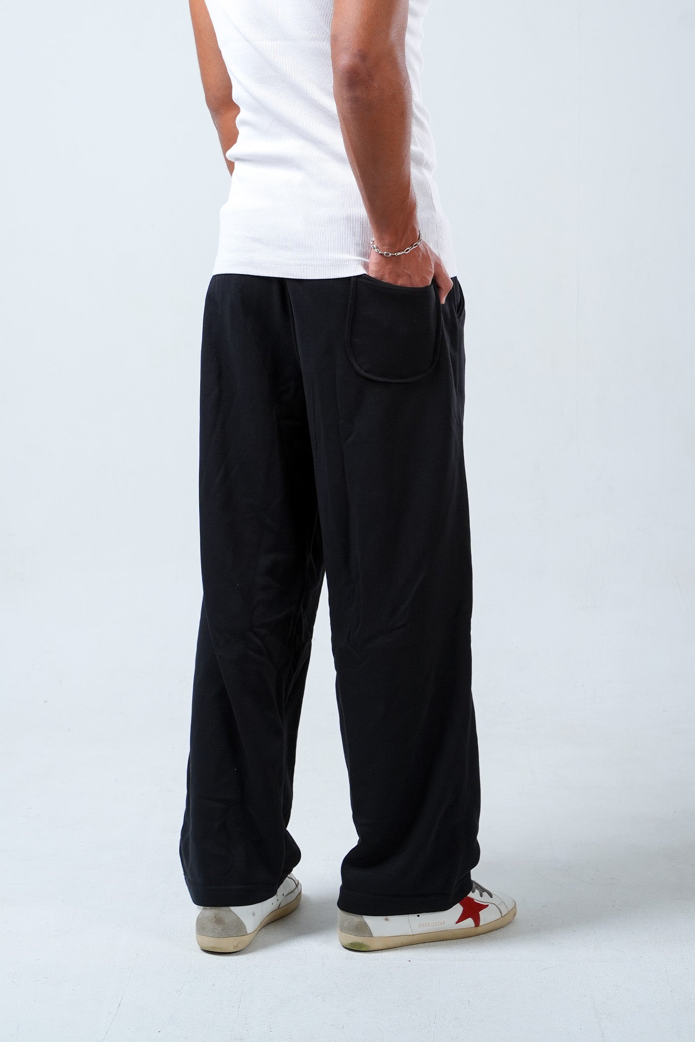 Wild Leg Sweatpants – Black