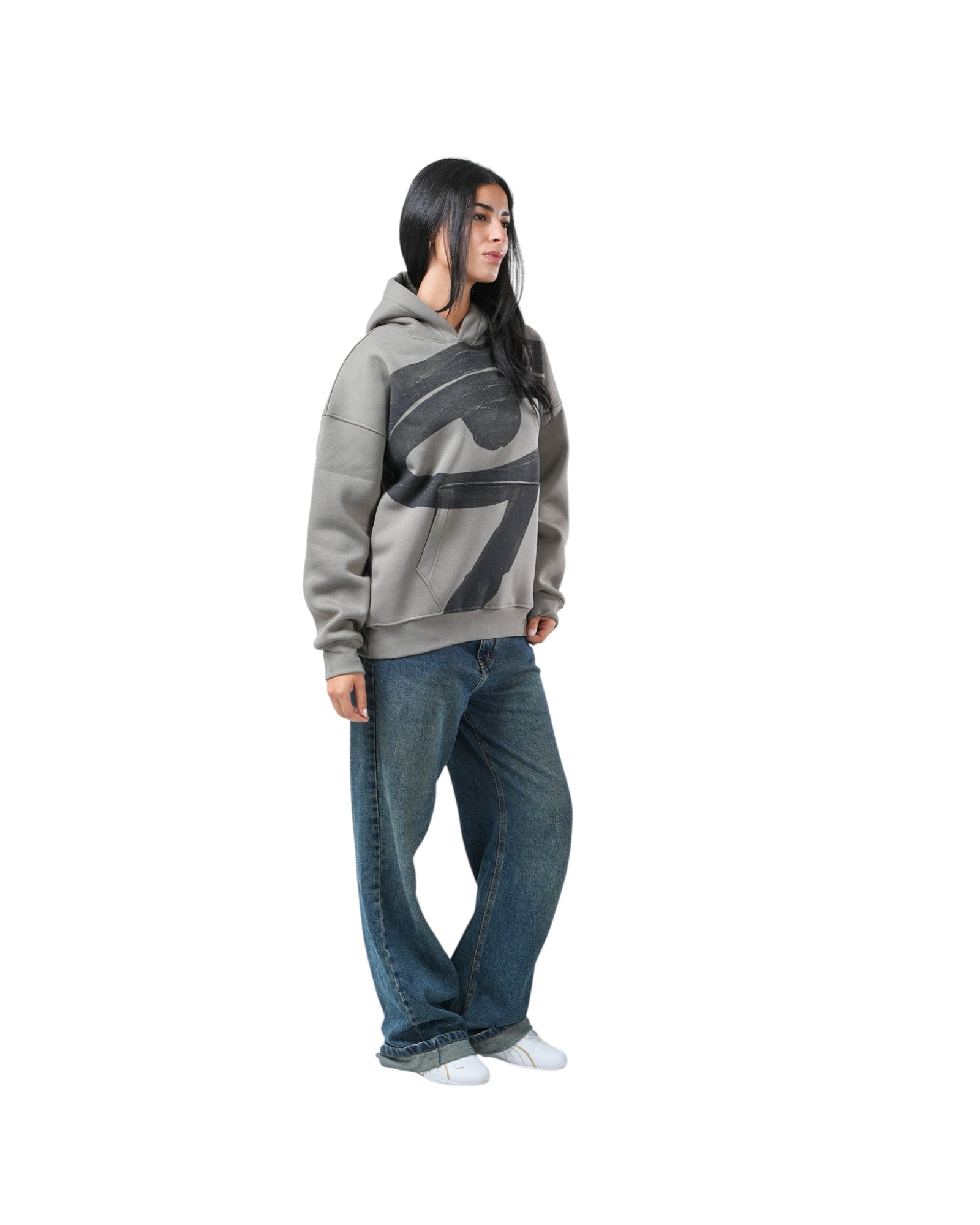 Eye of Ra Hoodie – Ash Gray Edition