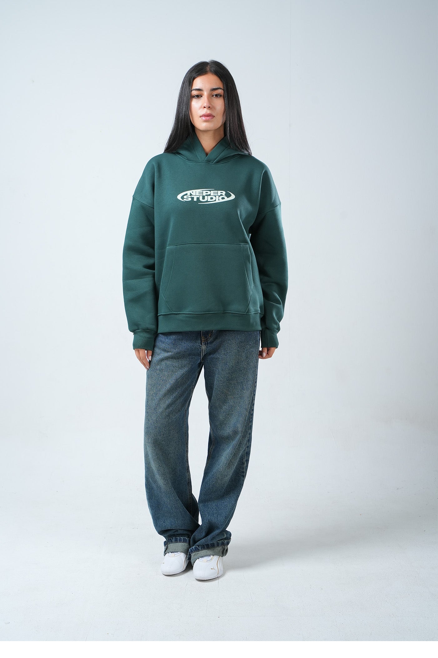 Studio Division Hoodie – Emerald Green Edition