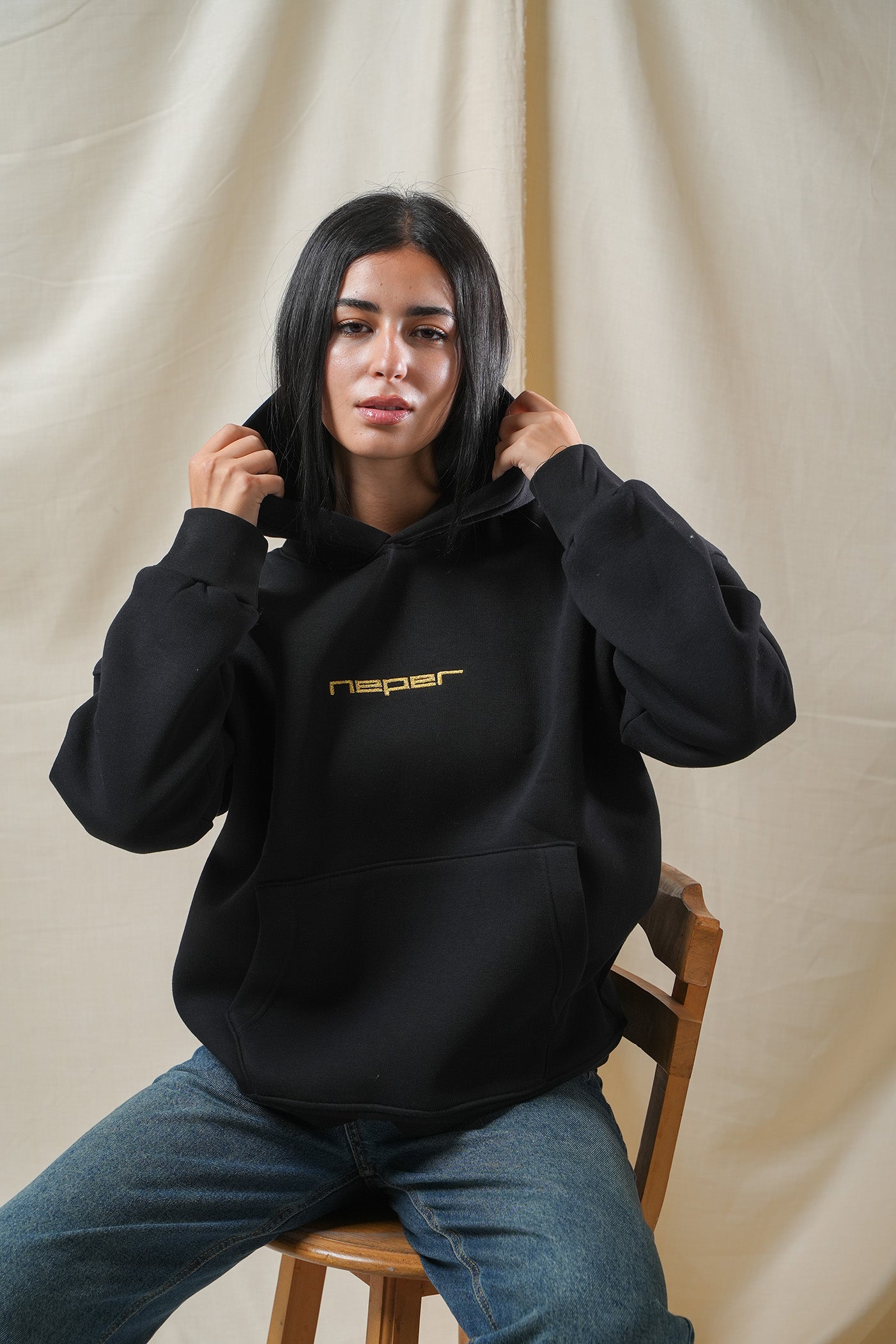 Anubis Guardian Hoodie – Black Edition