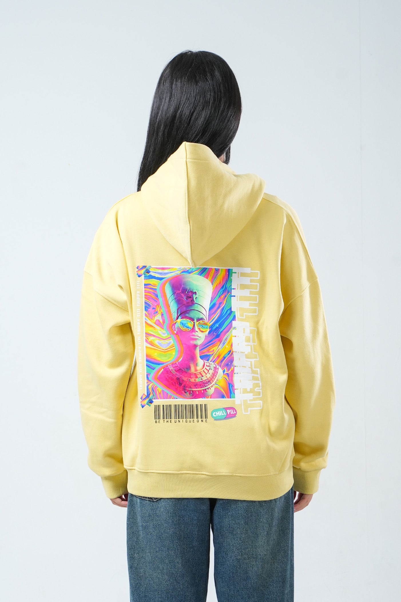 Trippy Titi Hoodie – Lemon Yellow Edition