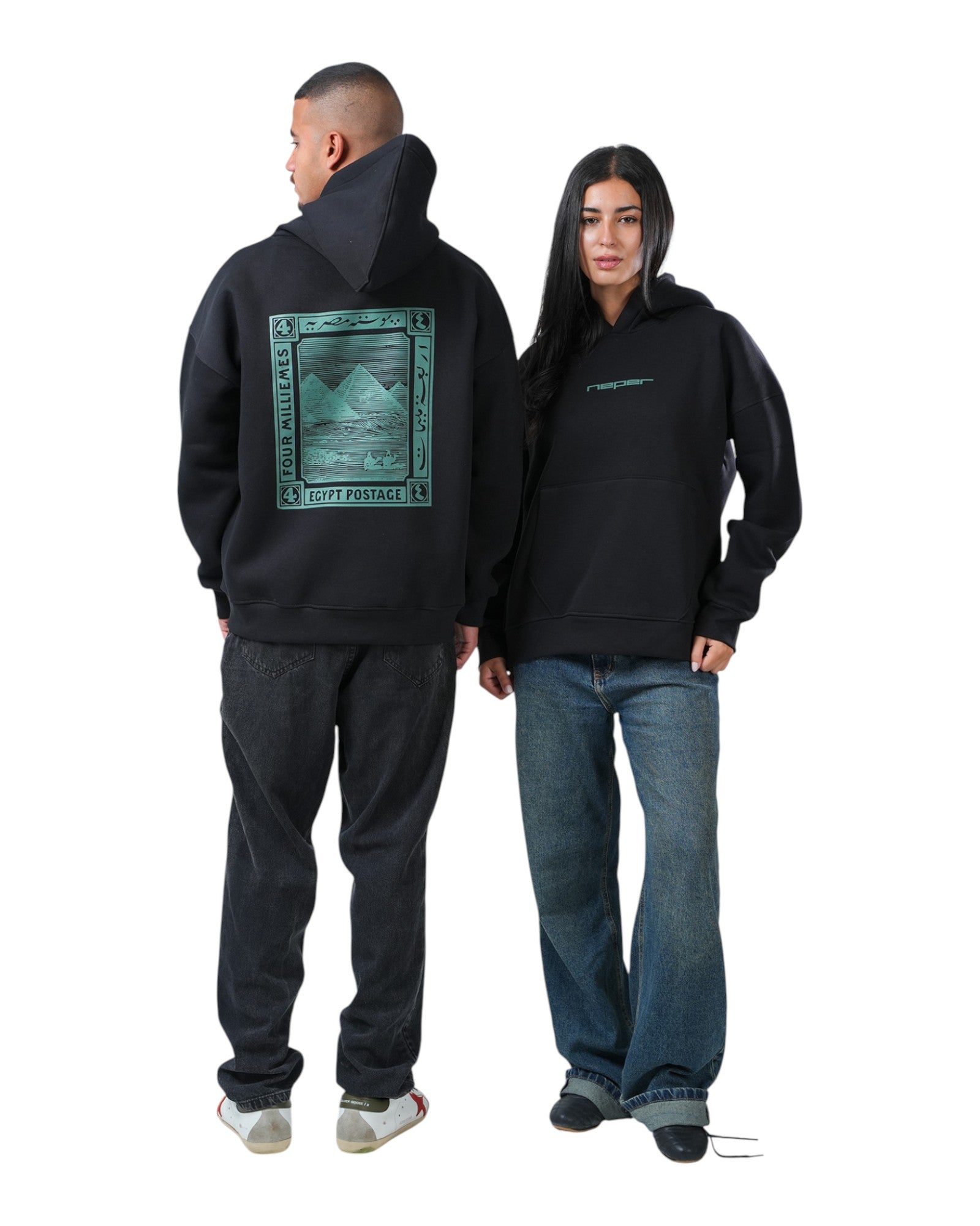 Postage Hoodie - Black Edition