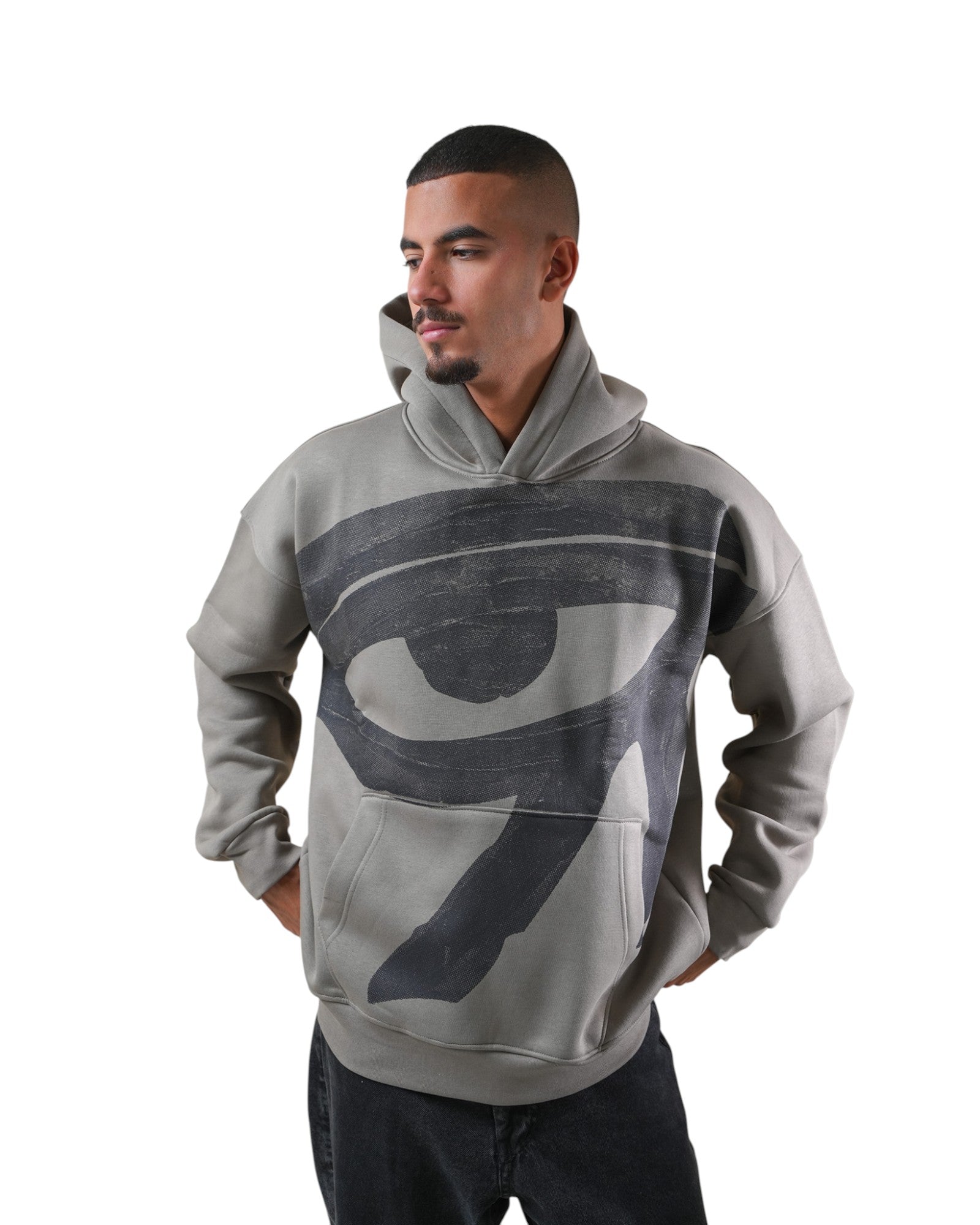 Eye of Ra Hoodie – Ash Gray Edition
