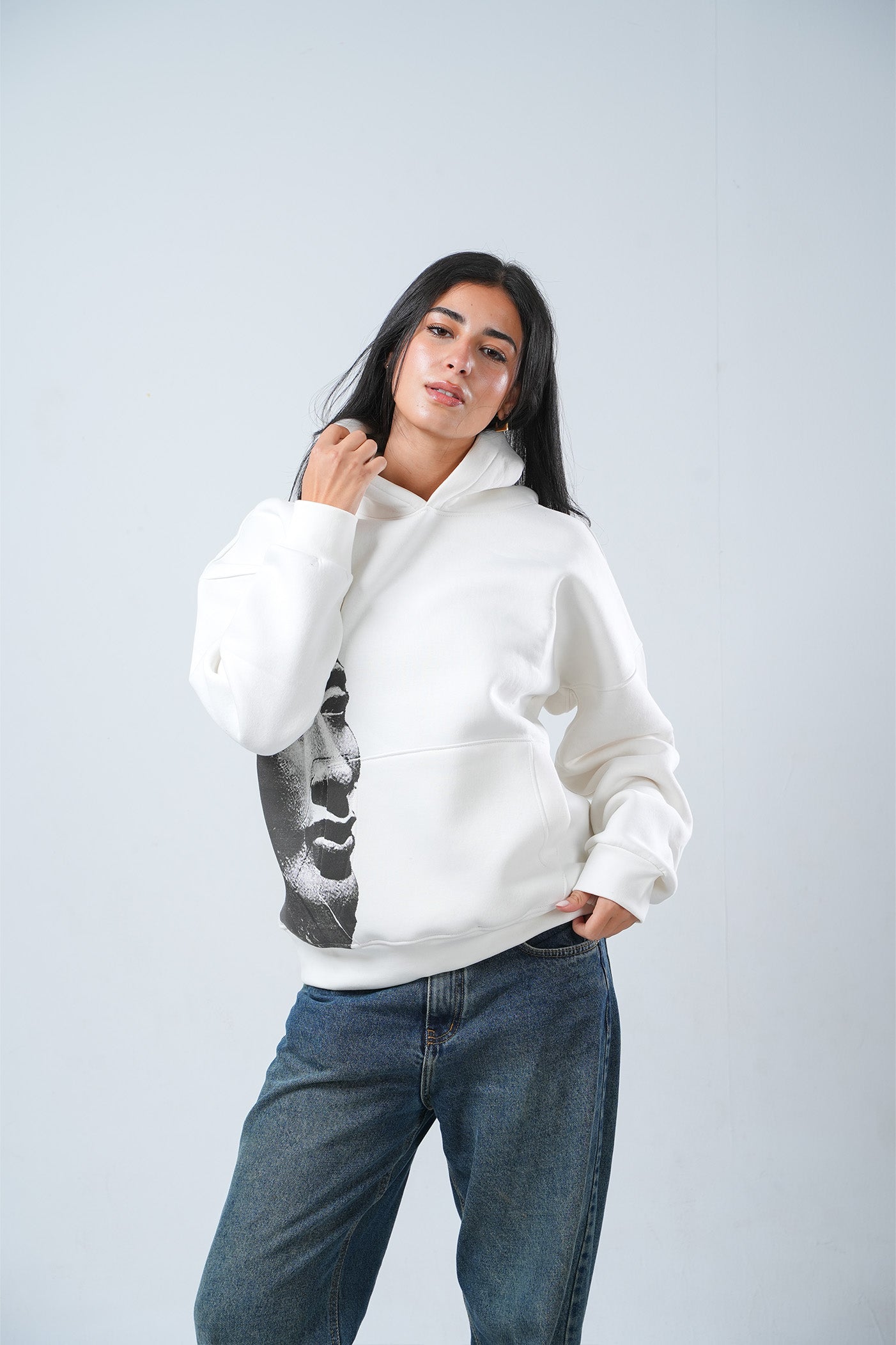 Akhen Dotted Hoodie – Off-White Edition