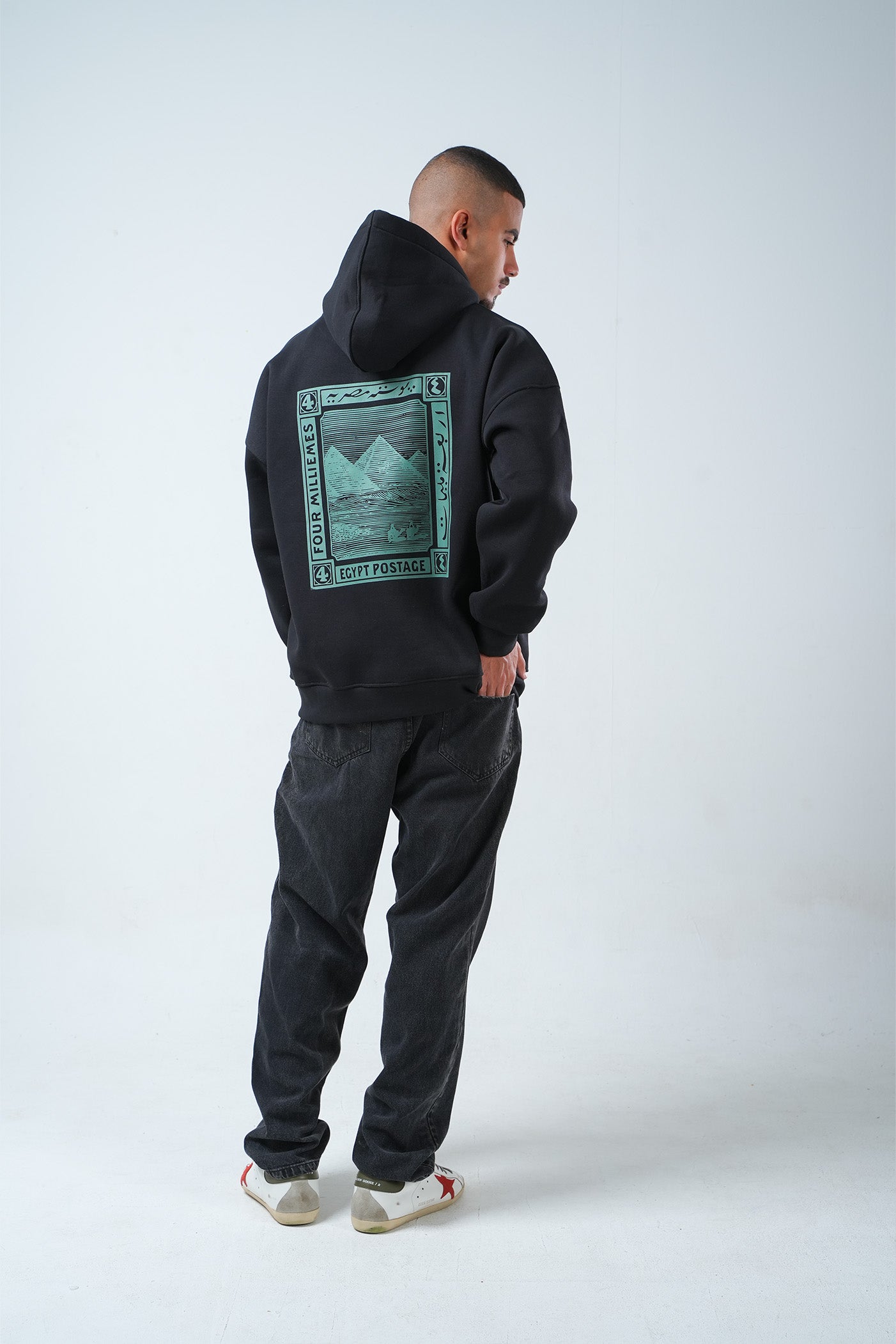 Postage Hoodie - Black Edition