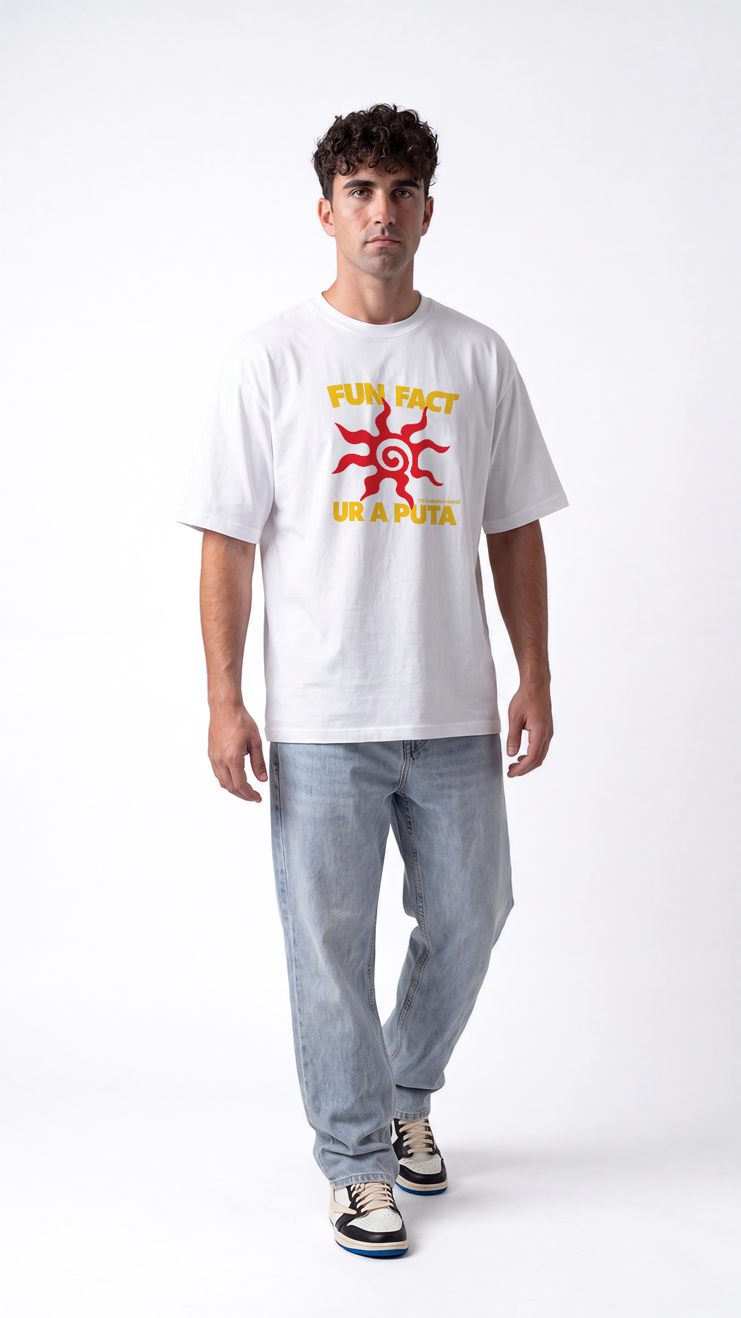 Common Sense Tee - White