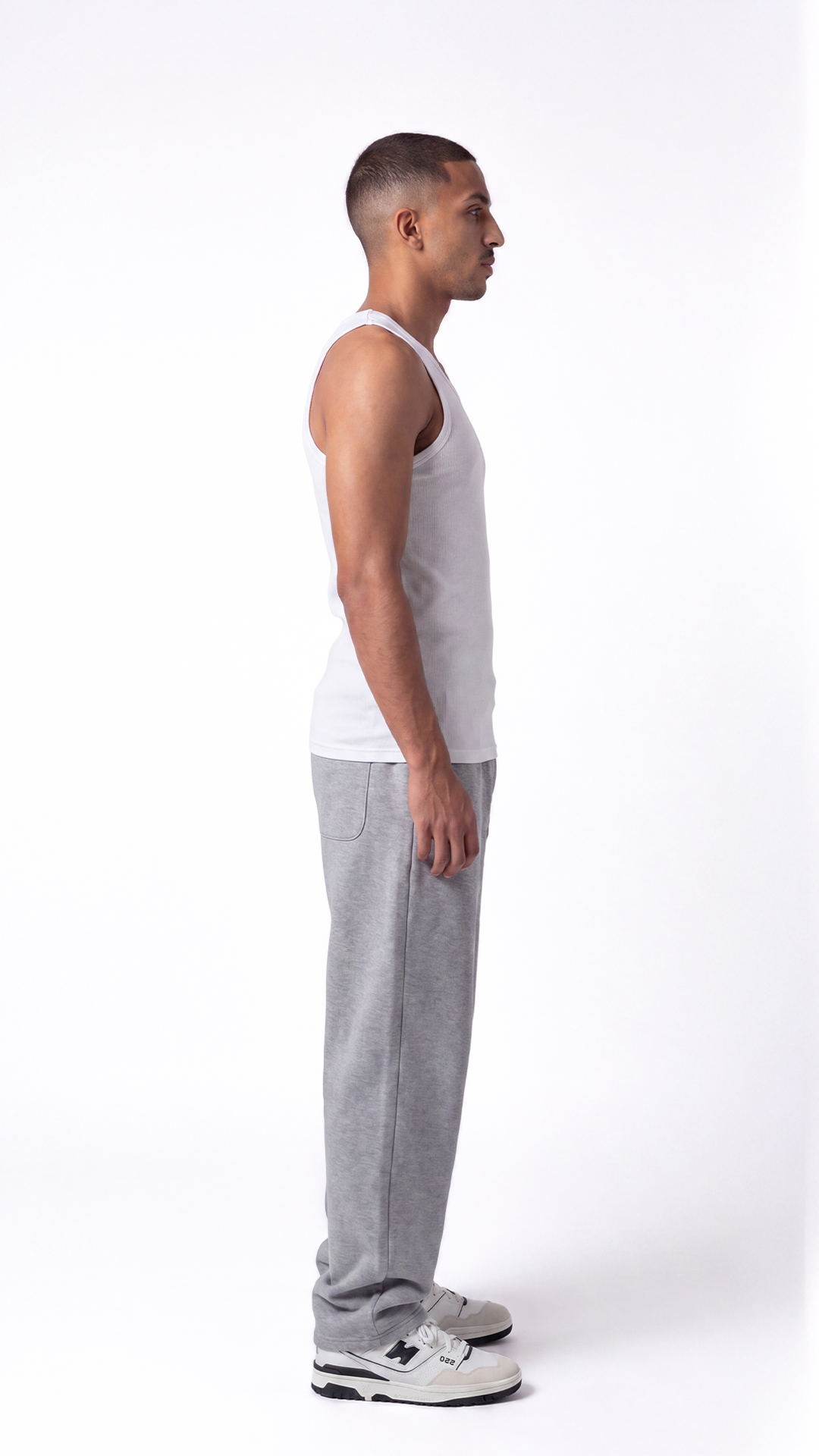 Wide Leg Sweatpants – Gray