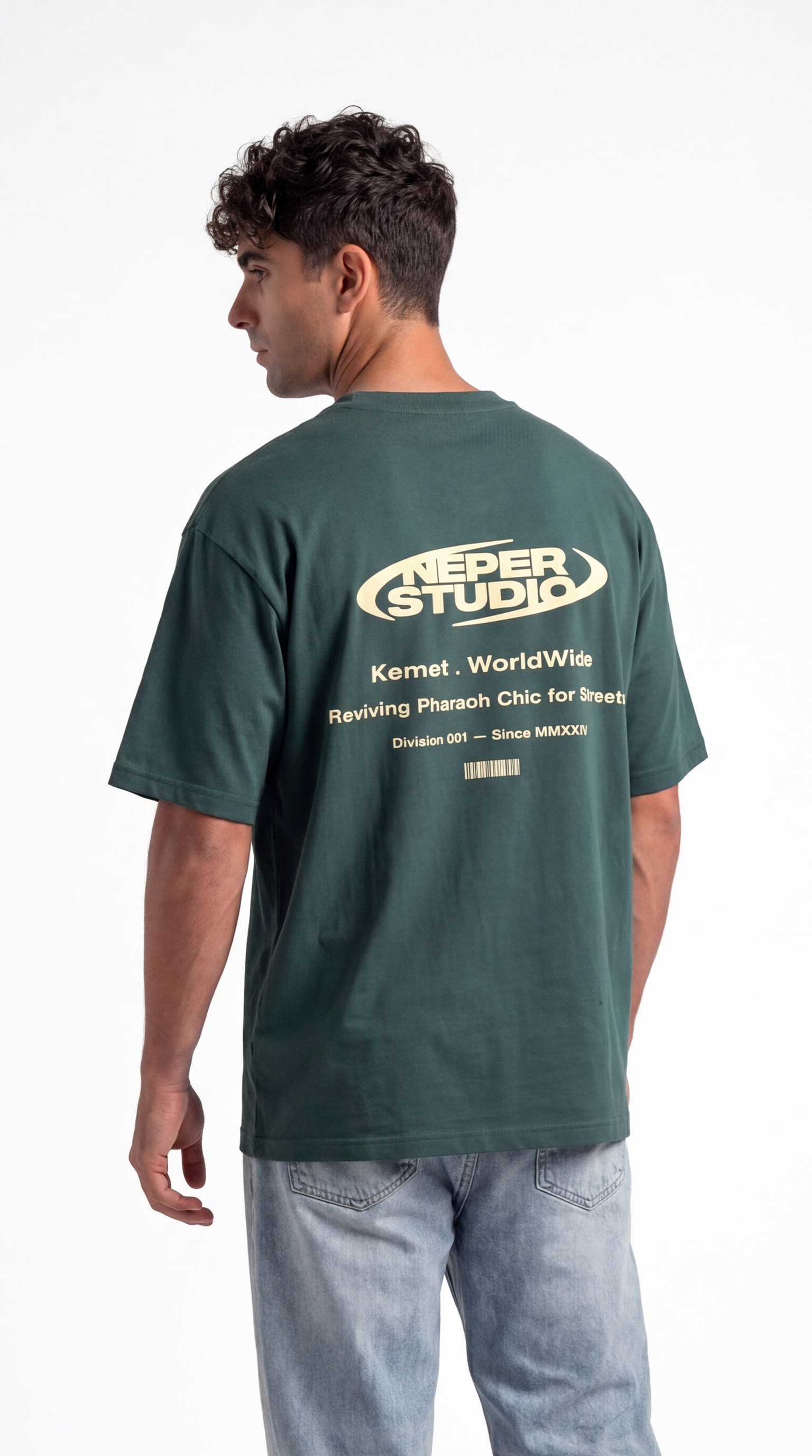 Studio Division Tee– Emerald Green