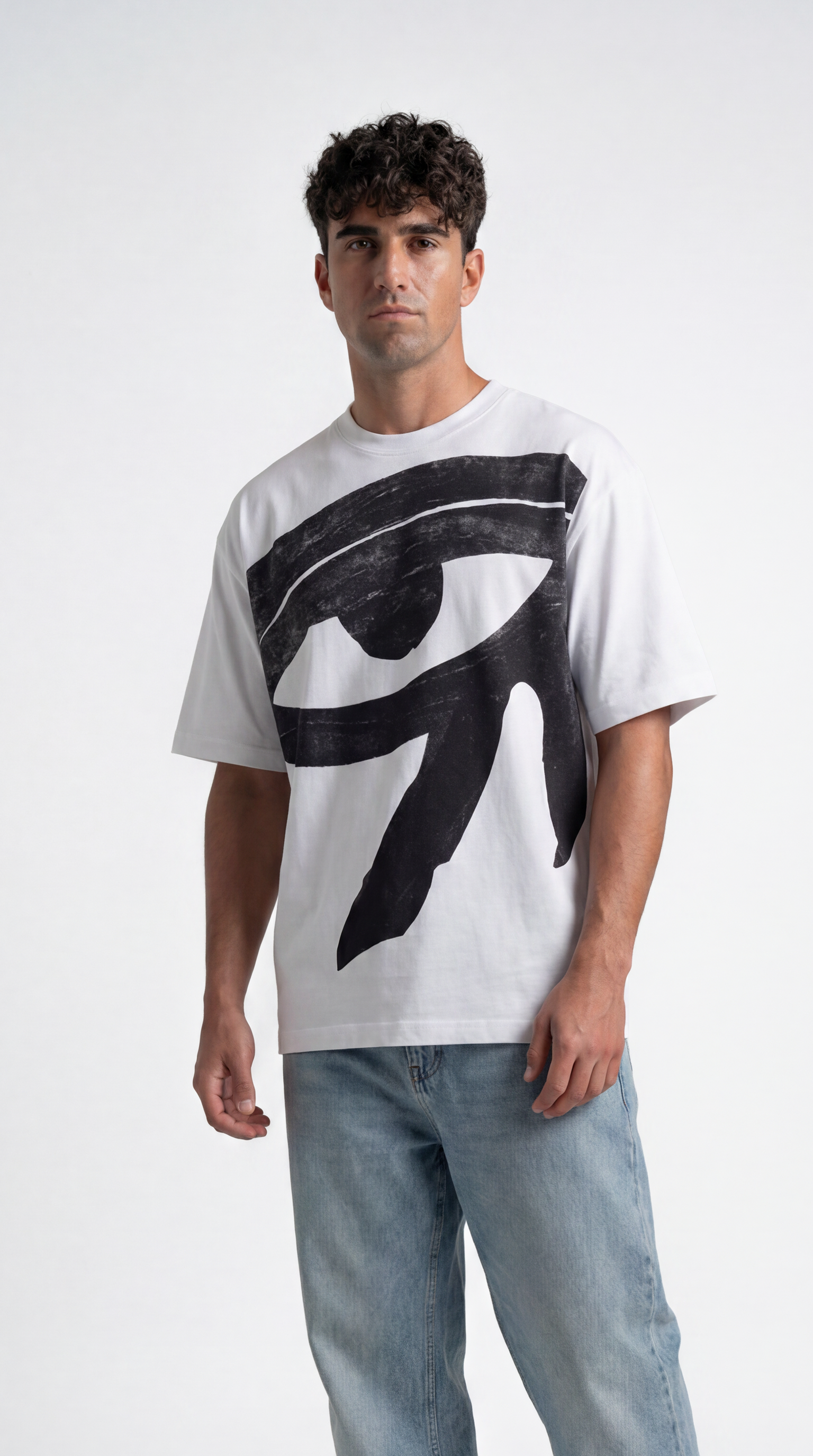 Eye of Ra Tee – White