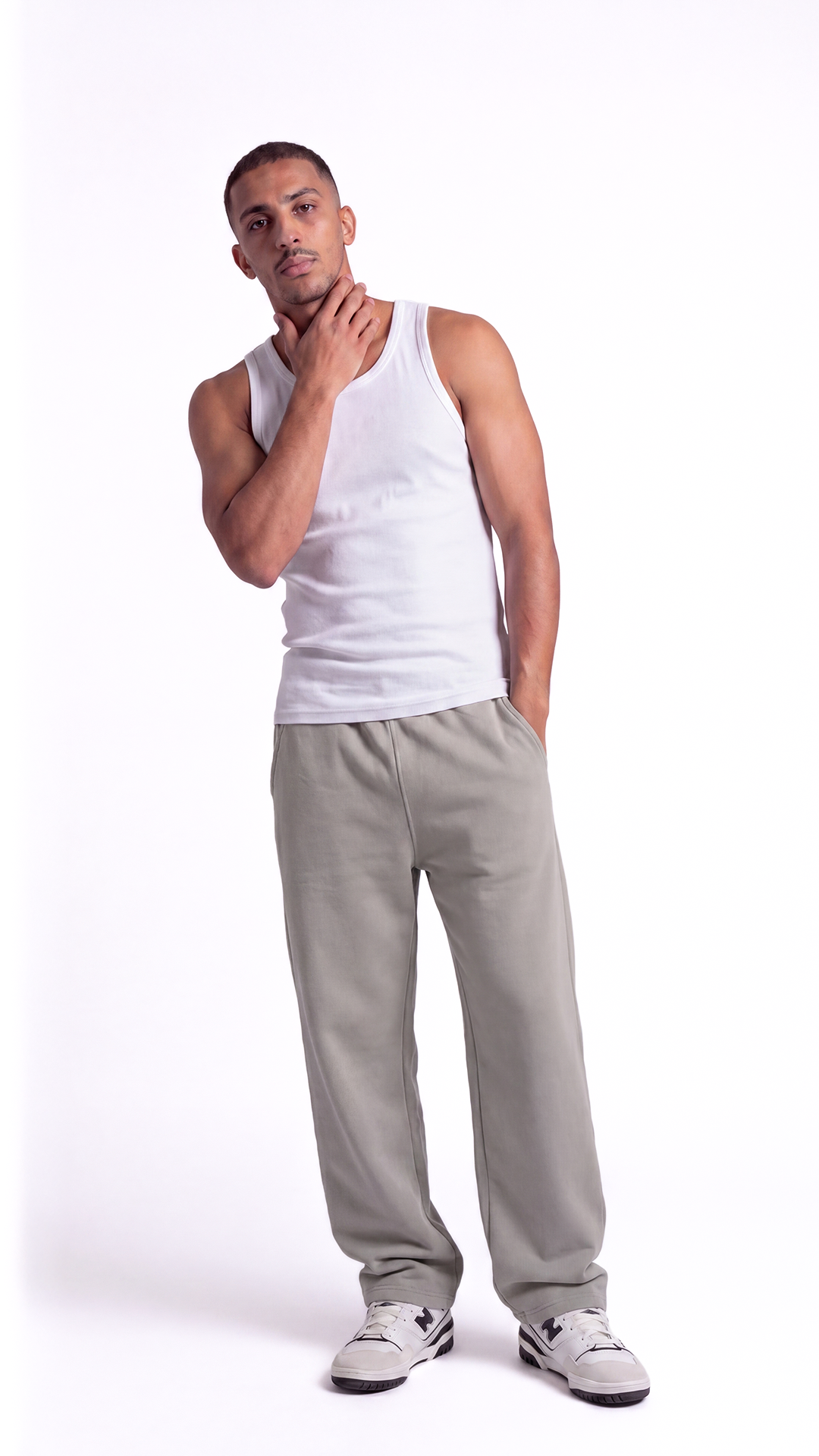 Wide Leg Sweatpants – Sage