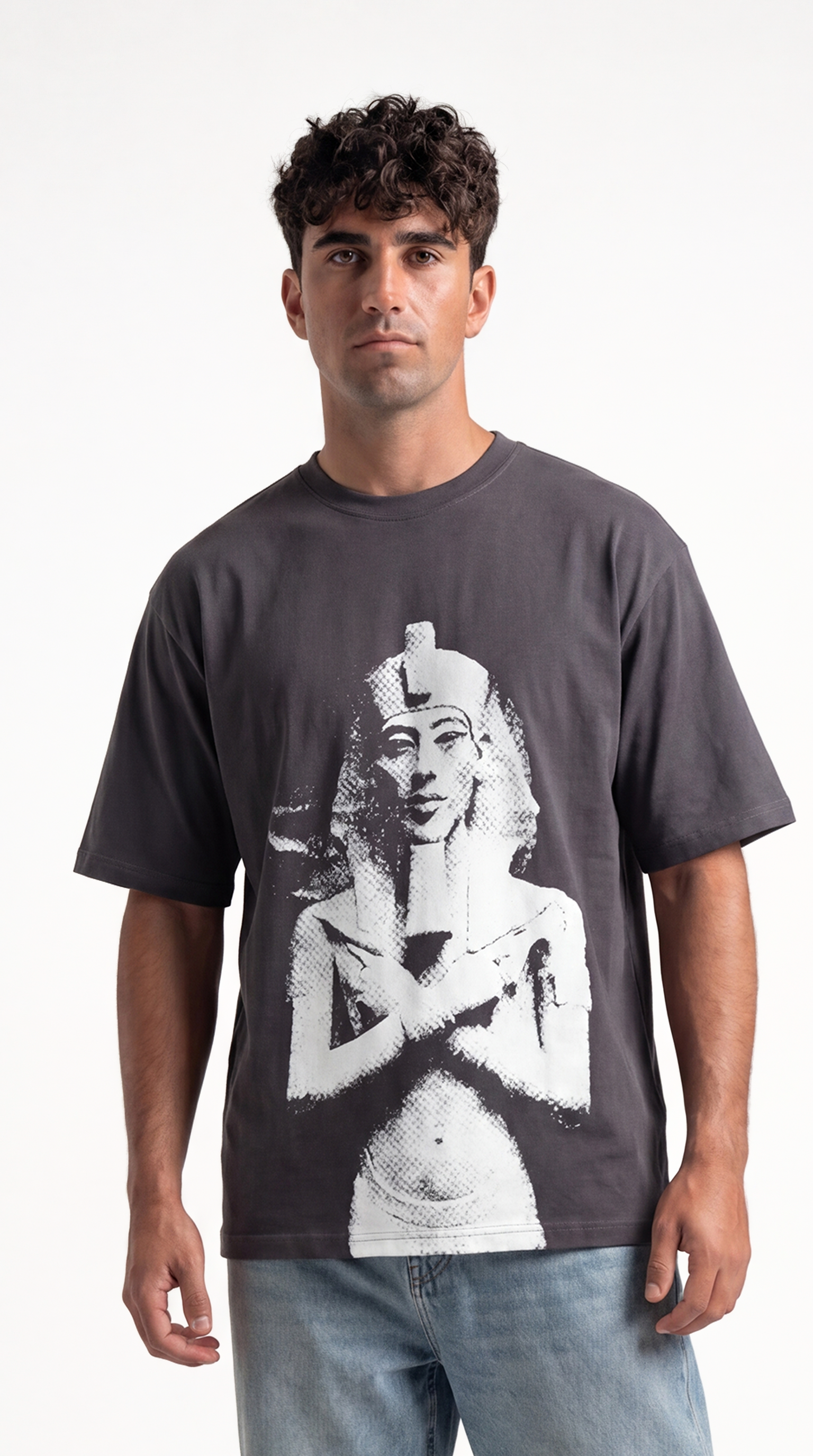 Akhen Shades Tee - Dark Gray