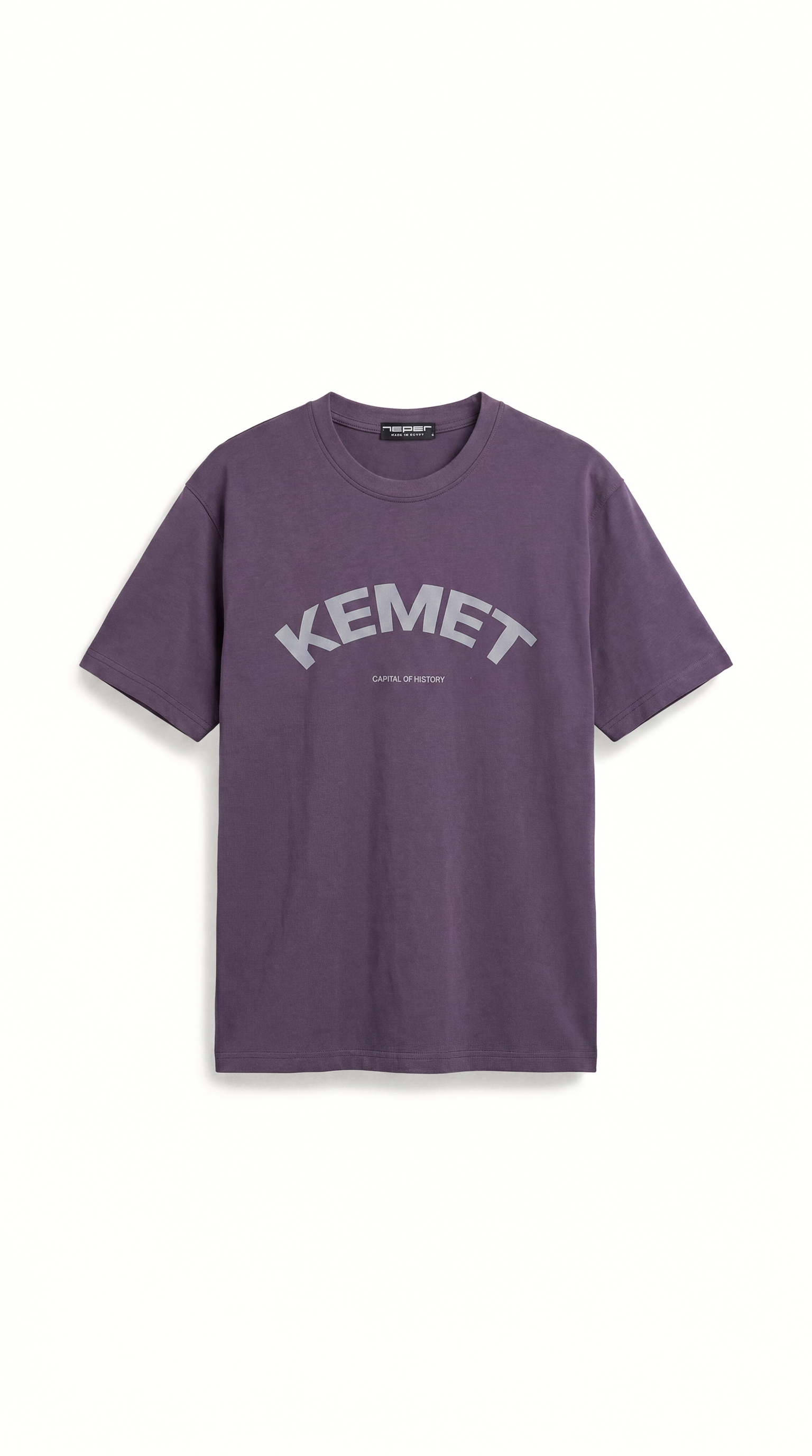 Kemet Arch Tee – Mauve Purple