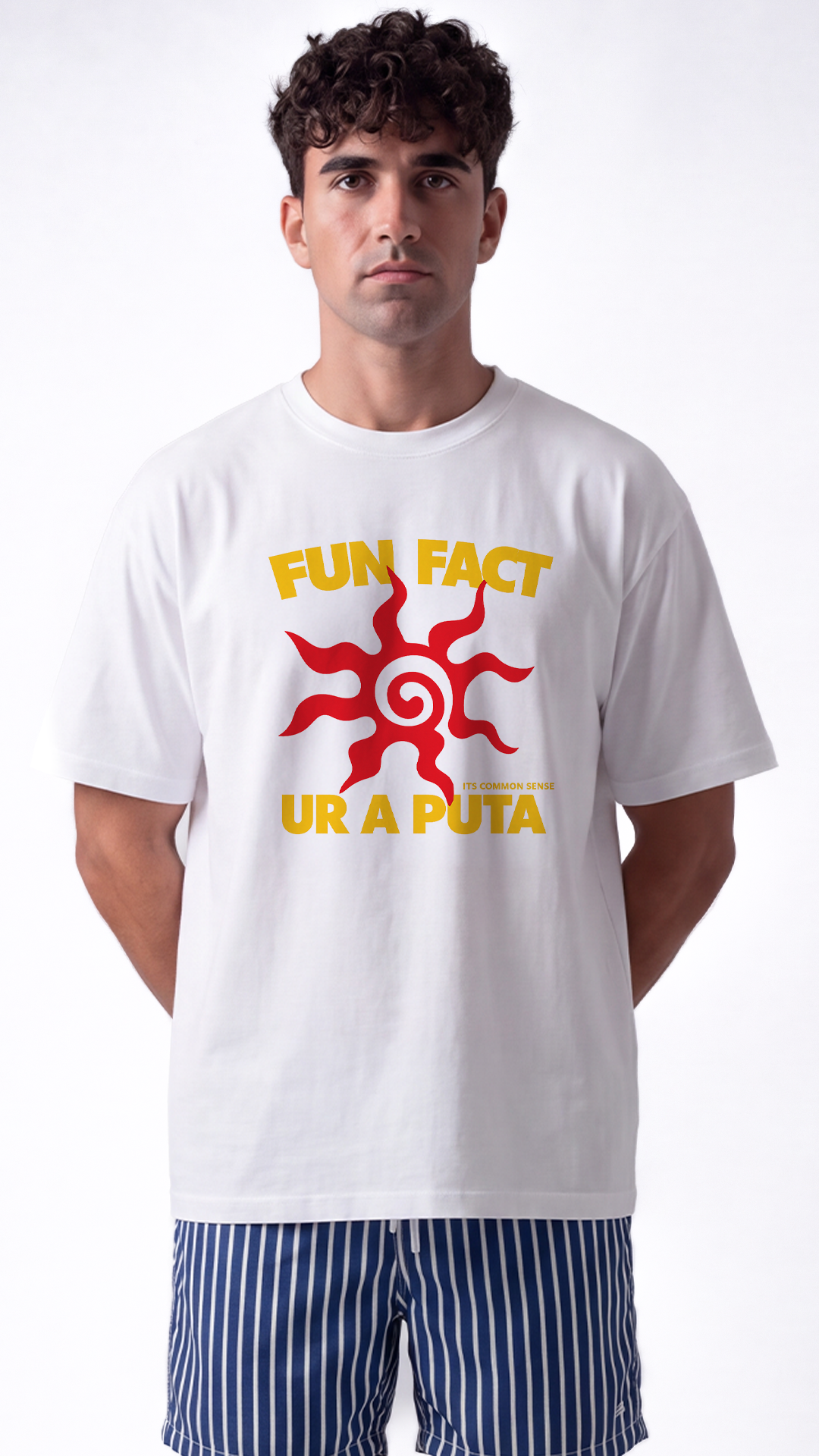 Common Sense Tee - White