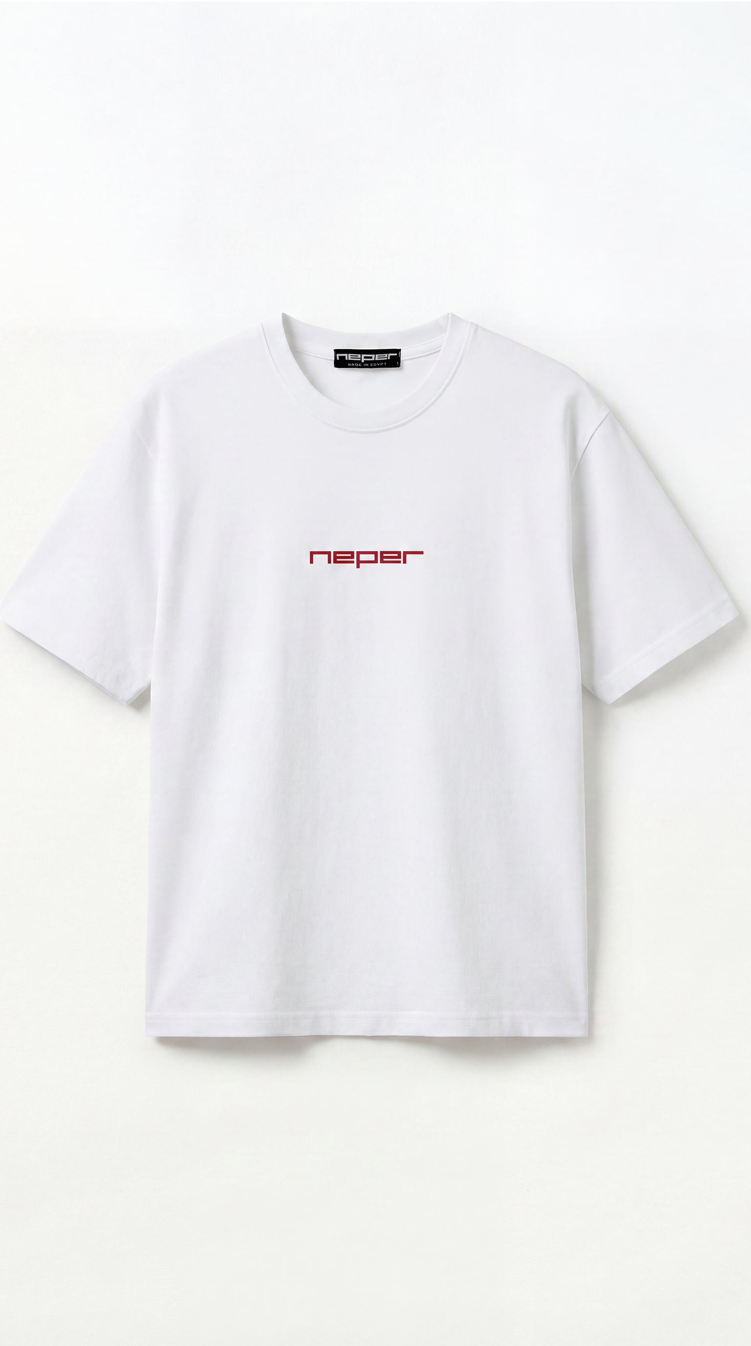 Nefertiti Stamp Tee - White
