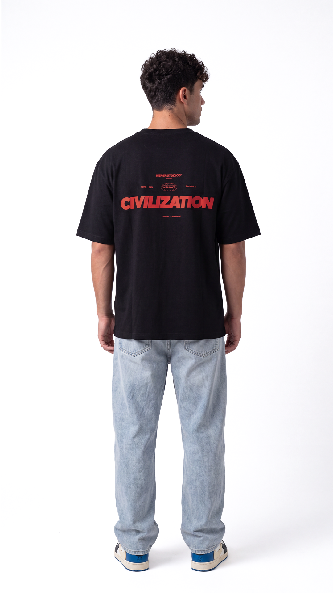Civilization Code Tee - Black