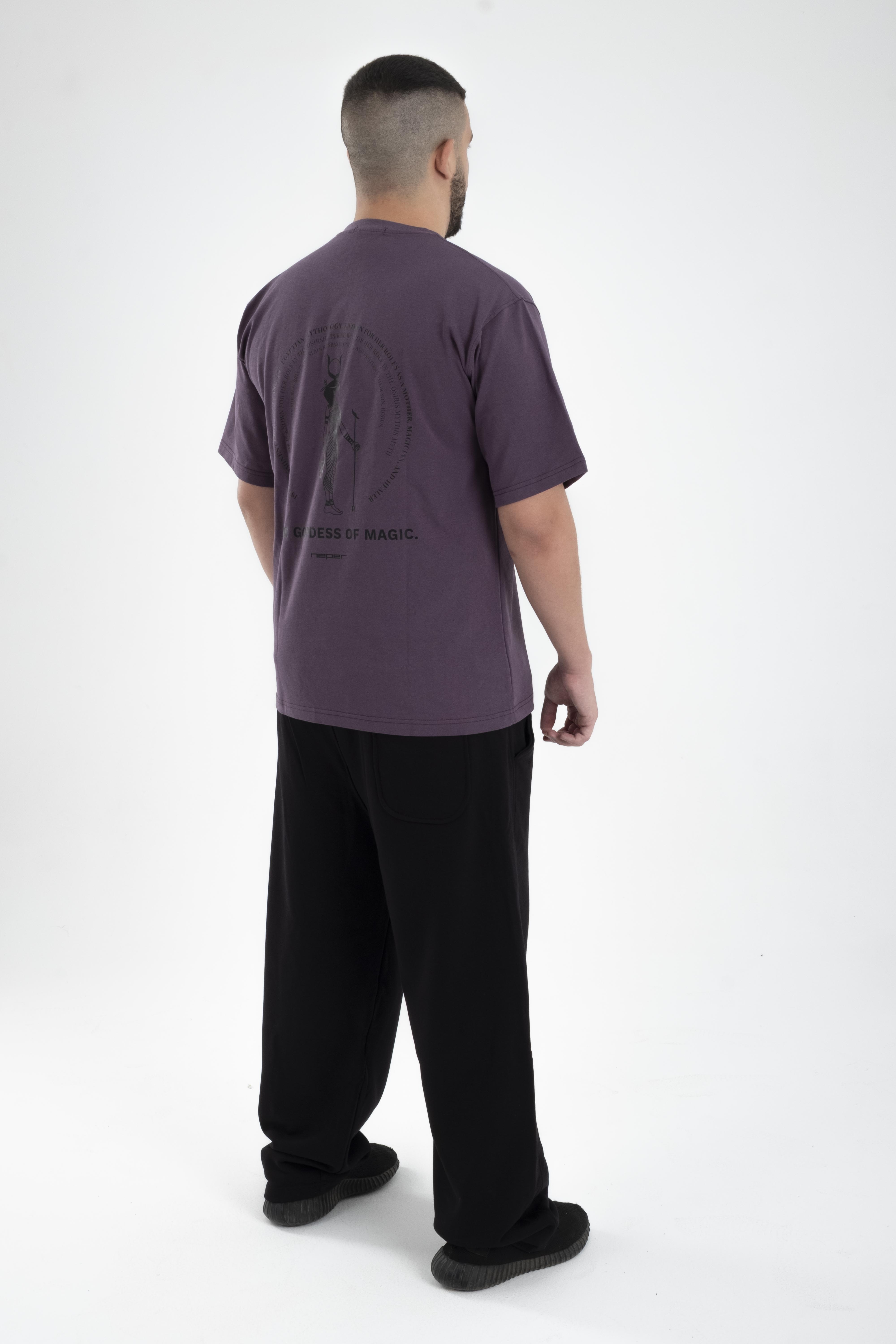 Isis Arc Tee - Dark Purple