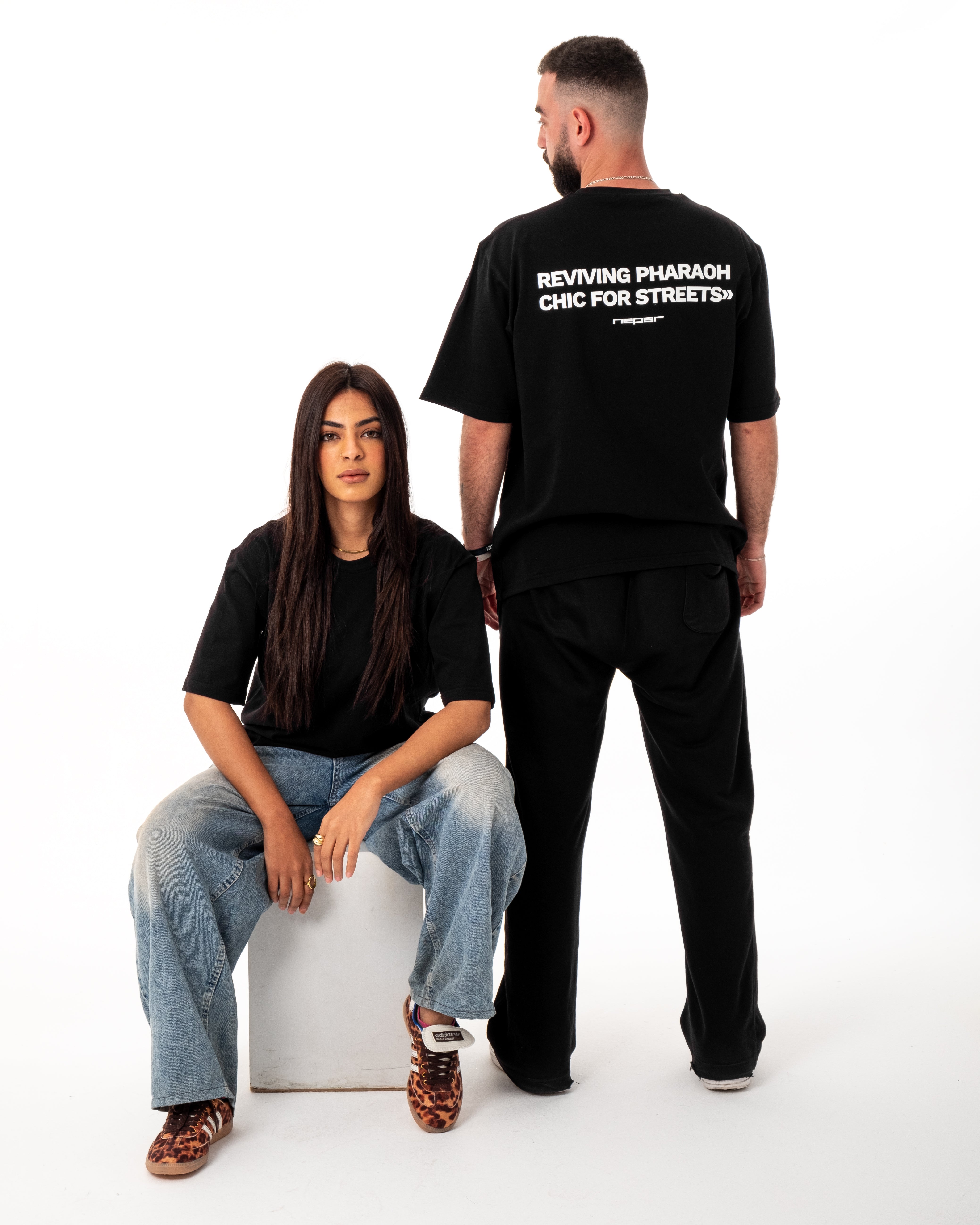 Reviving Pharaoh Tee - Black