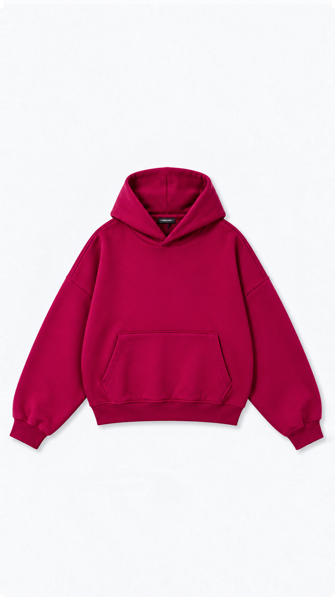 Essential Oversize Hoodie — Hot Pink — Artboard 19.png