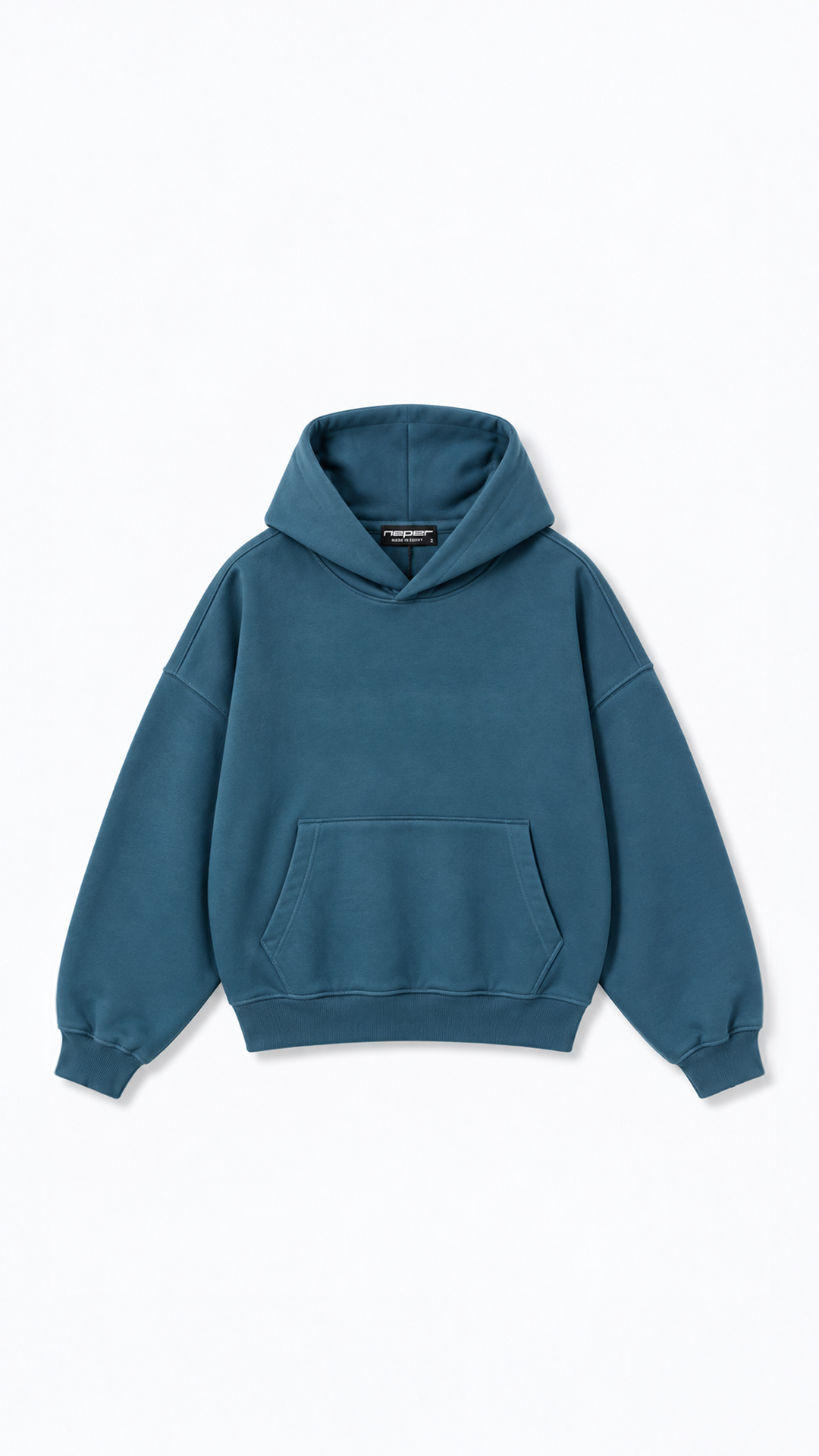 Essential Oversize Hoodie — Petrol Blue — Artboard 42.png