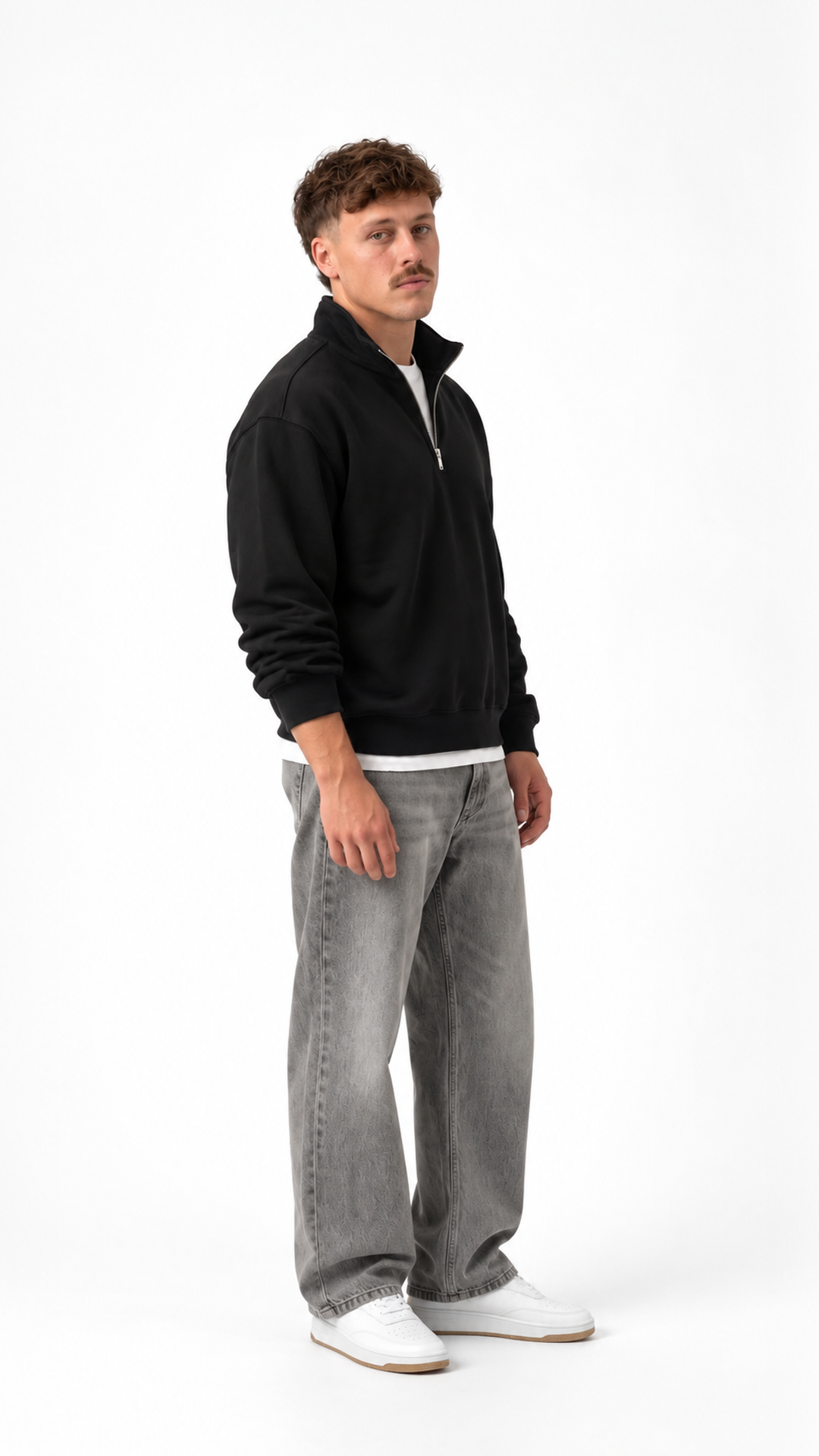 Essential Oversize Quarter Zip — Black — Artboard 72.png