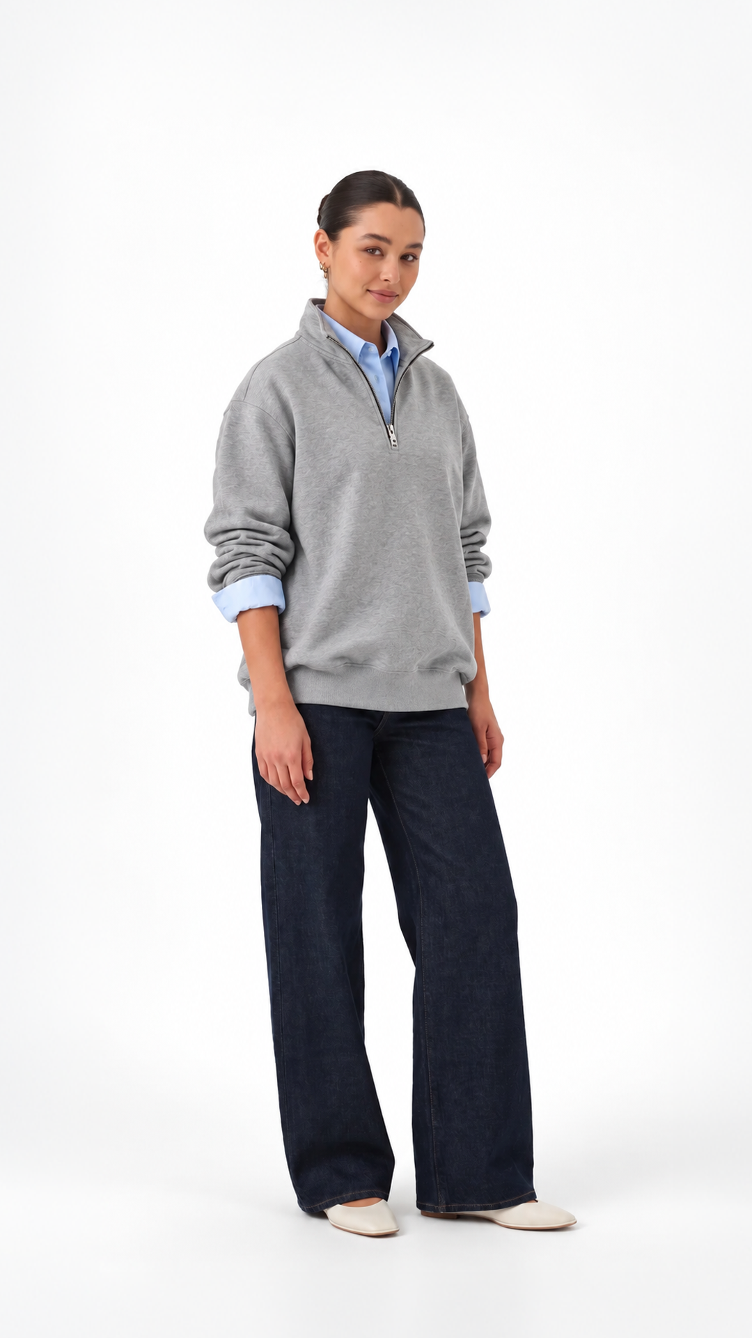 Essential Oversize Quarter Zip — Grey — Artboard 77.png