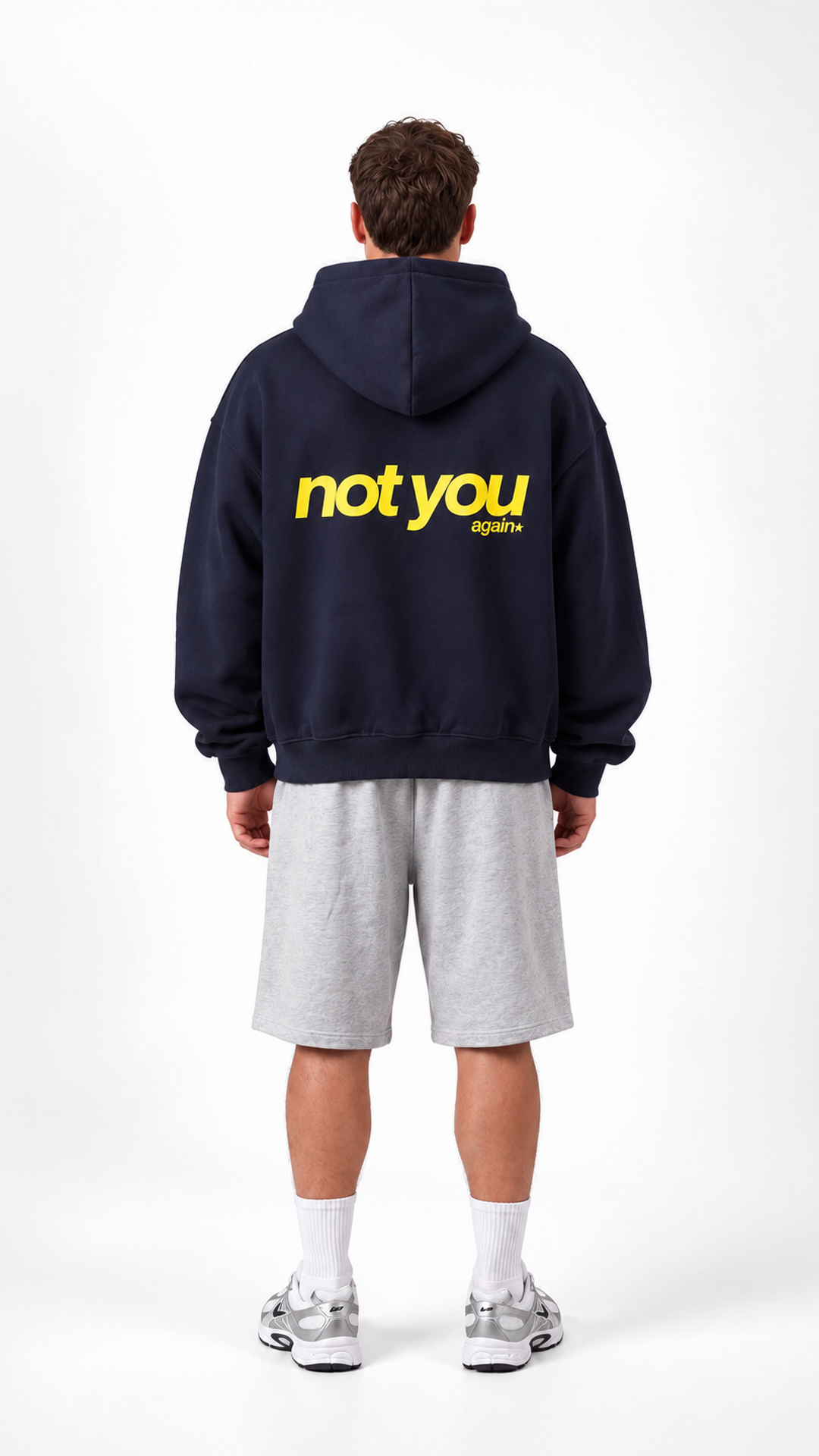 Not You Oversize Hoodie — Not You Oversize Hoodie - Navy - 04.png
