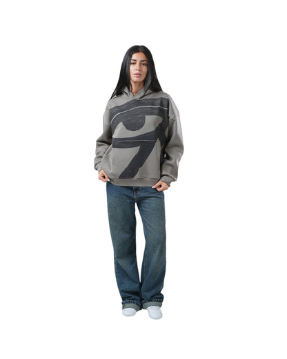 Eye of Ra Hoodie – Ash Gray Edition