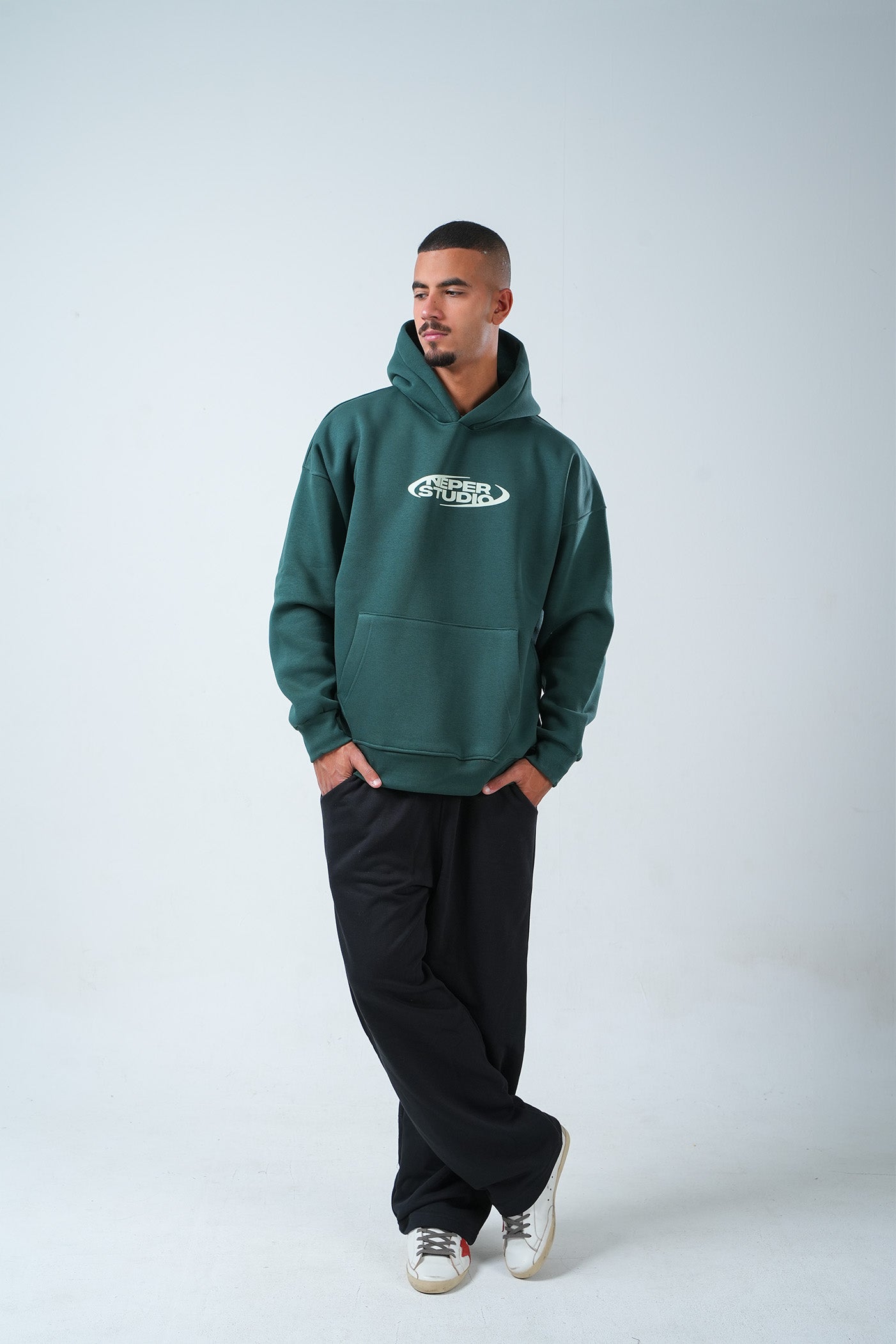 Studio Division Hoodie – Emerald Green Edition