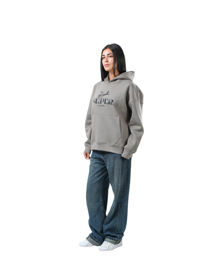 Neper Legacy Hoodie – Ash Grey Edition