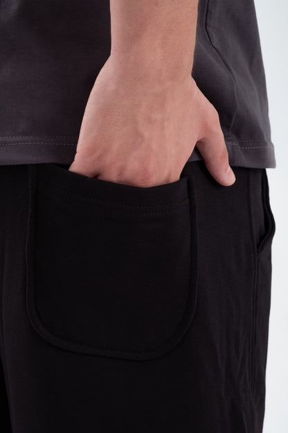 Wild Leg Sweatpants – Black