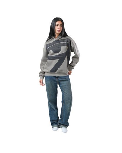 Eye of Ra Hoodie – Ash Gray Edition