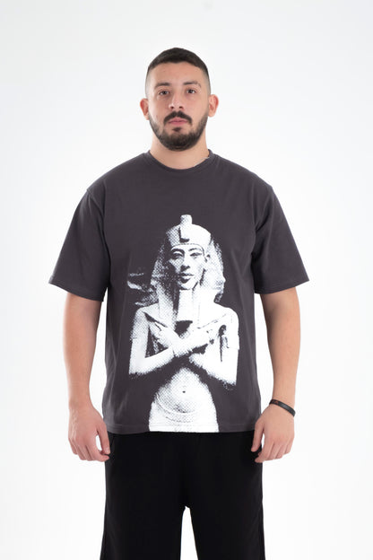 Akhen Shades Tee - Dark Gray