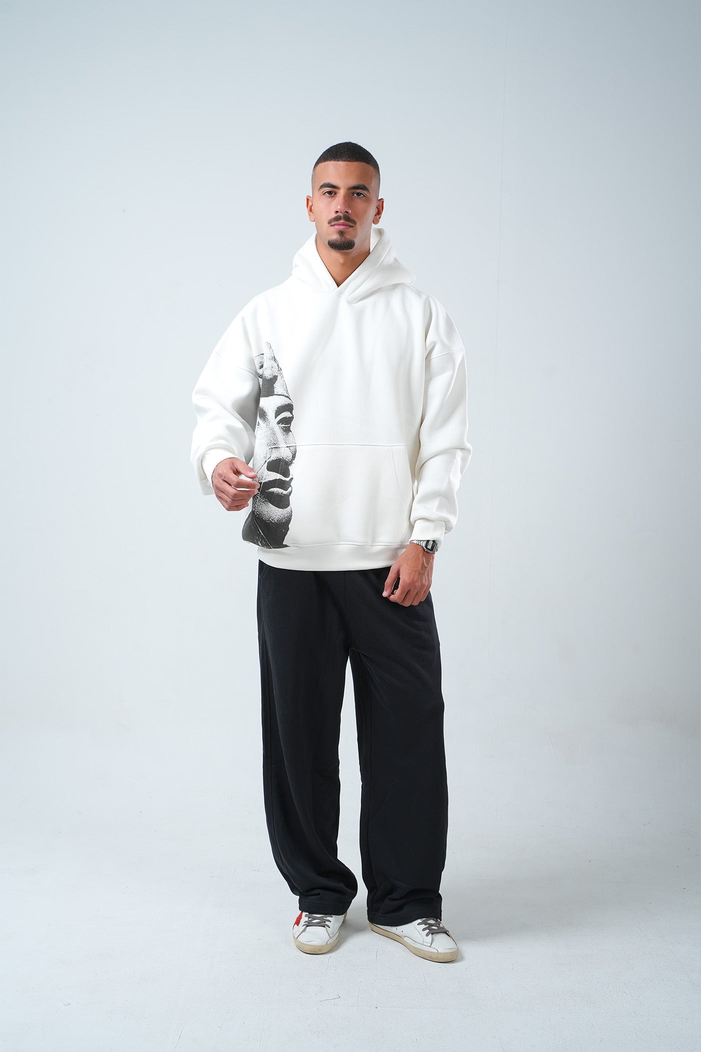 Akhen Dotted Hoodie – Off-White Edition