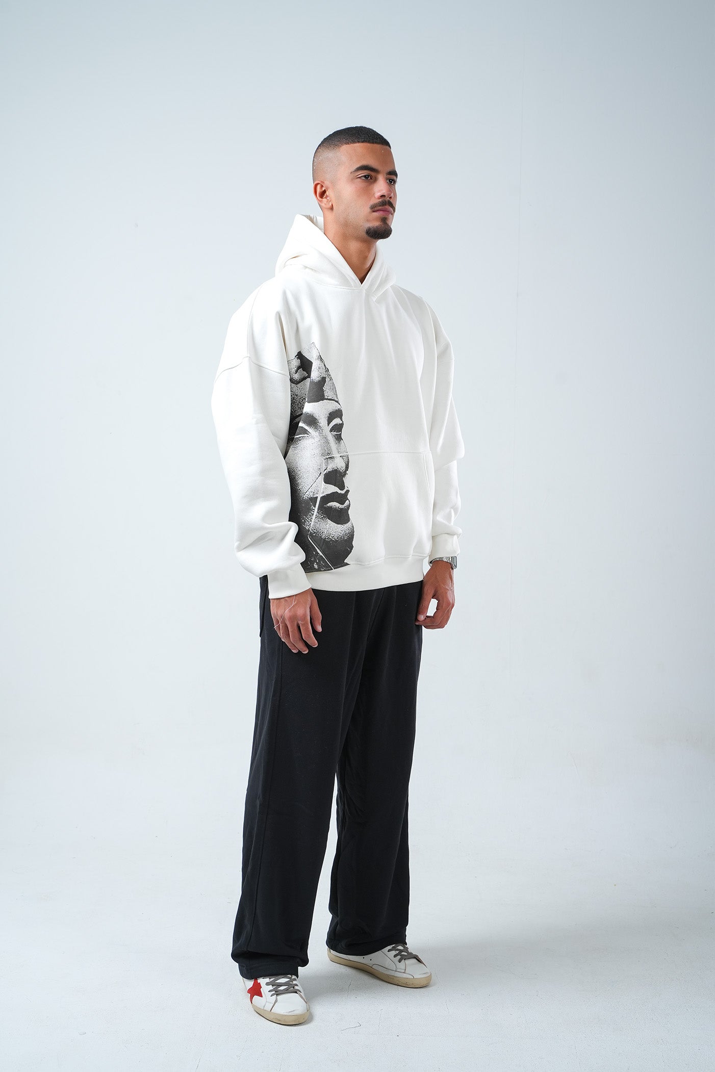 Akhen Dotted Hoodie – Off-White Edition