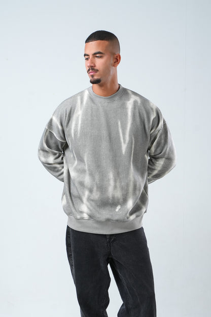Ash Fade Crewneck – Gray
