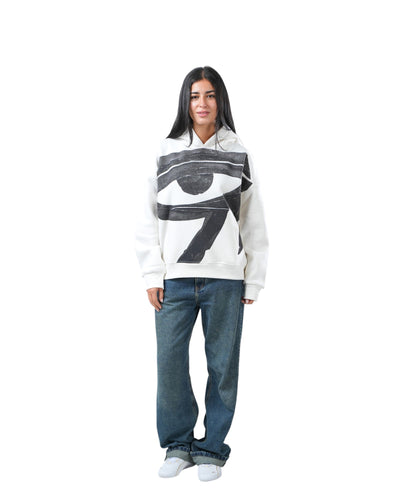 Eye of Ra Hoodie – Off-White Edition