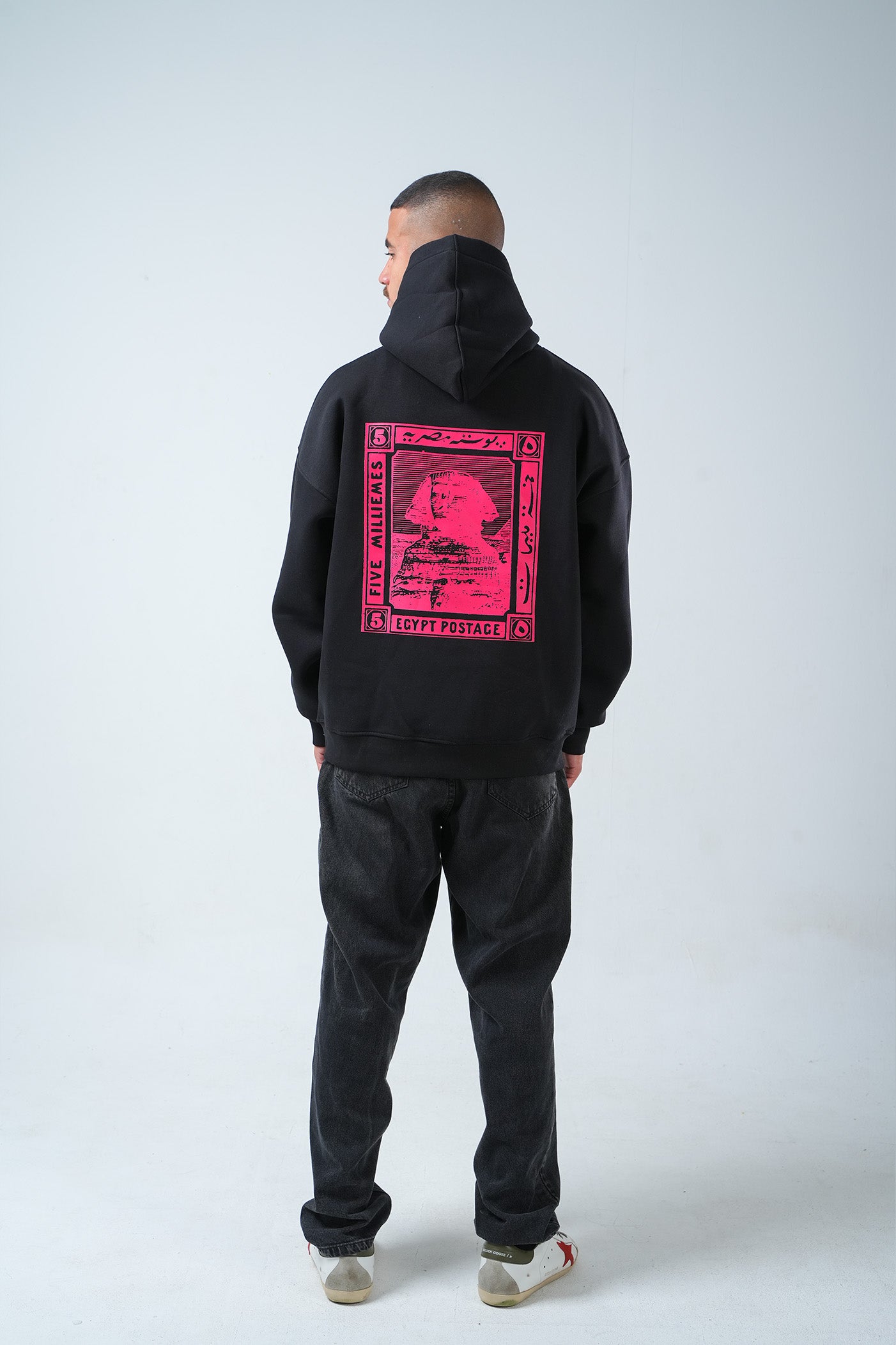 Postage Pharaoh Hoodie – Black Edition
