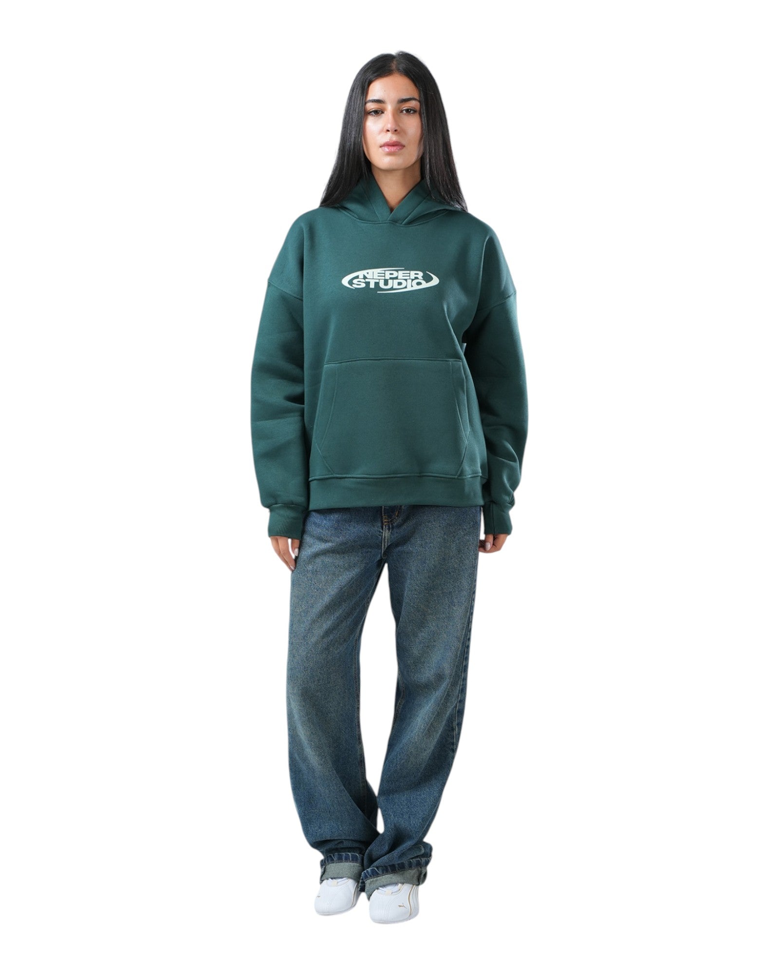 Studio Division Hoodie – Emerald Green Edition