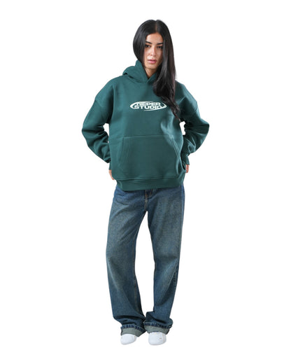 Studio Division Hoodie – Emerald Green Edition