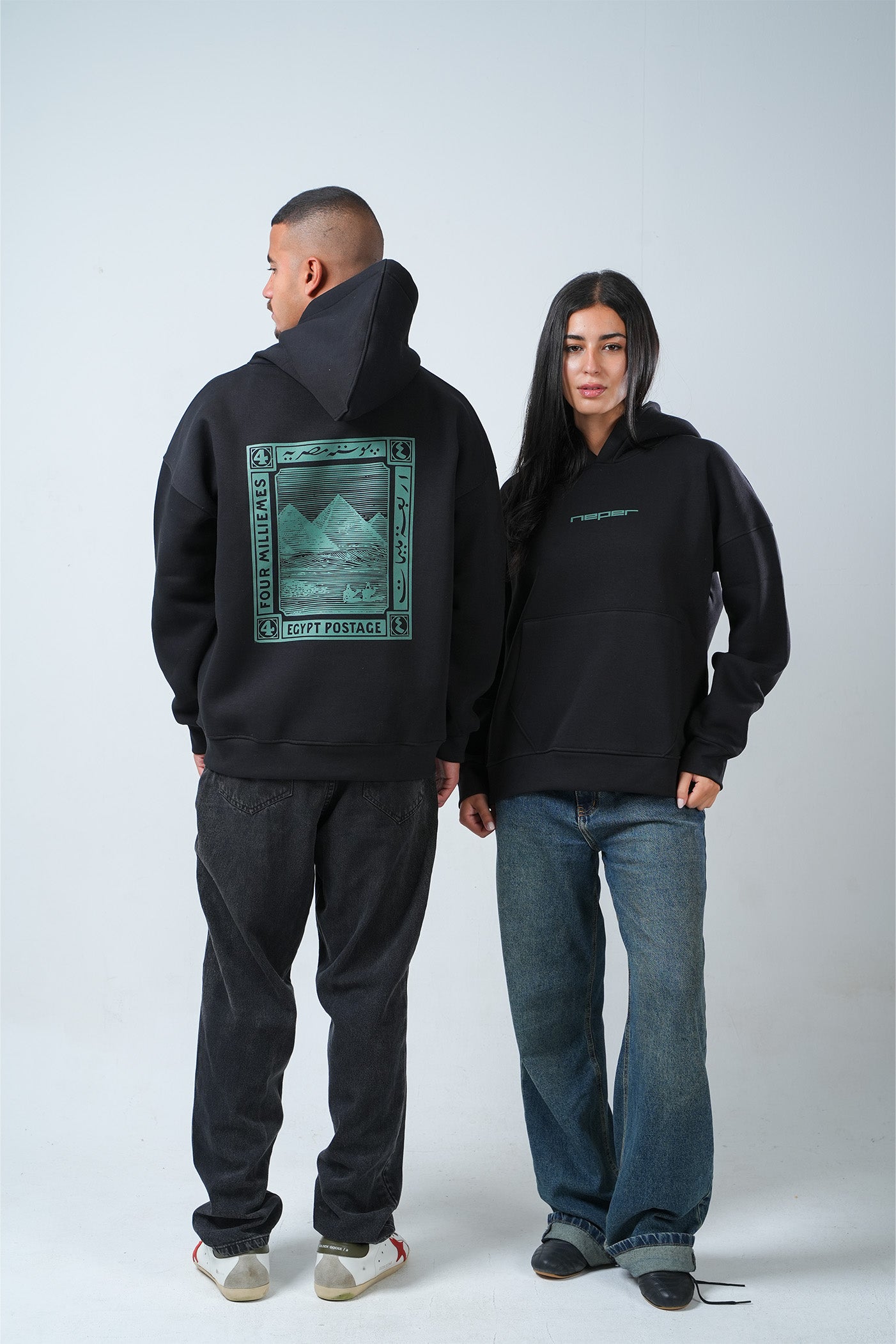Postage Hoodie - Black Edition