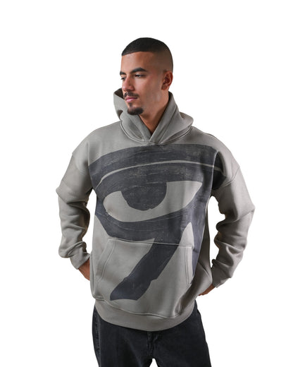 Eye of Ra Hoodie – Ash Gray Edition