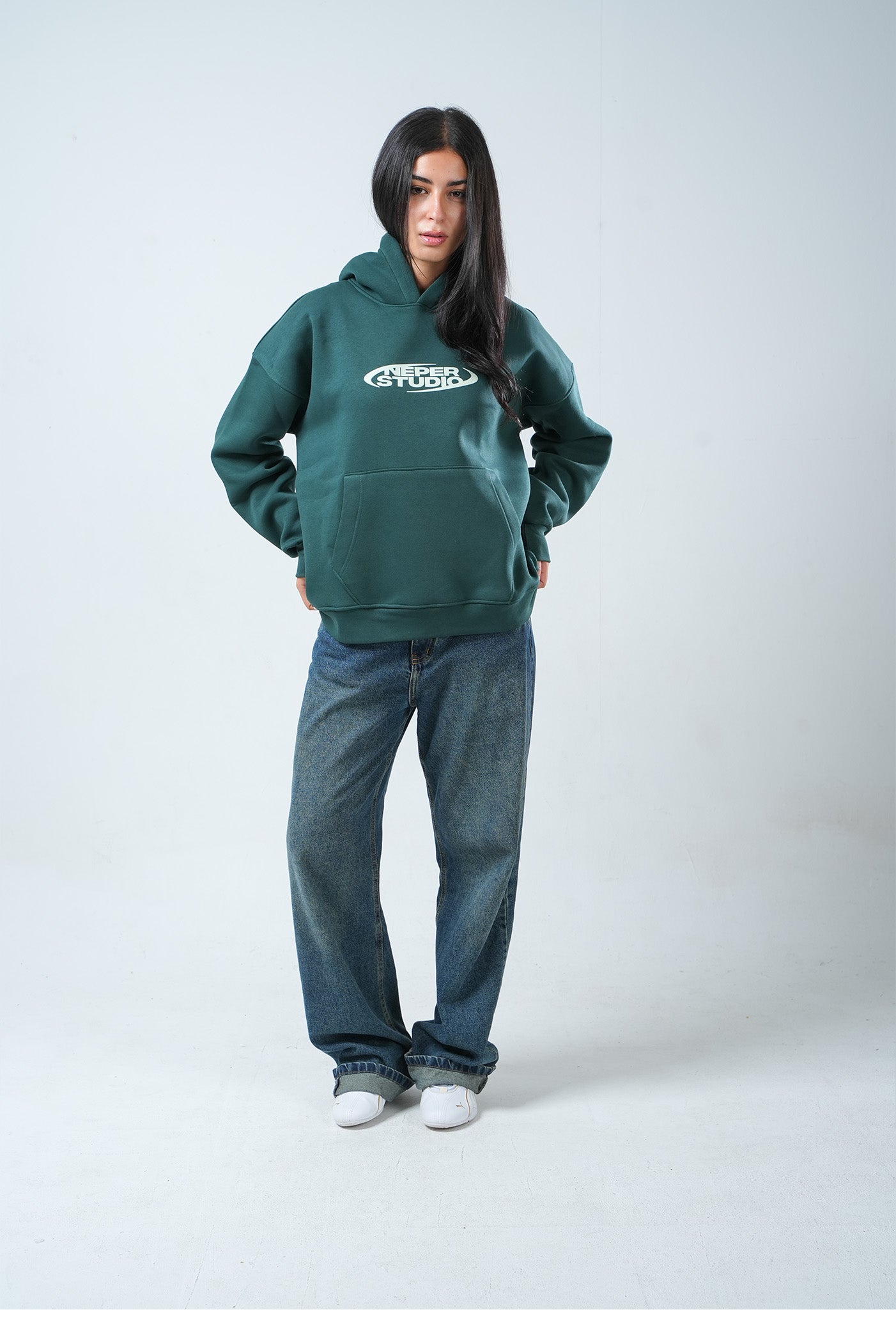 Studio Division Hoodie – Emerald Green Edition
