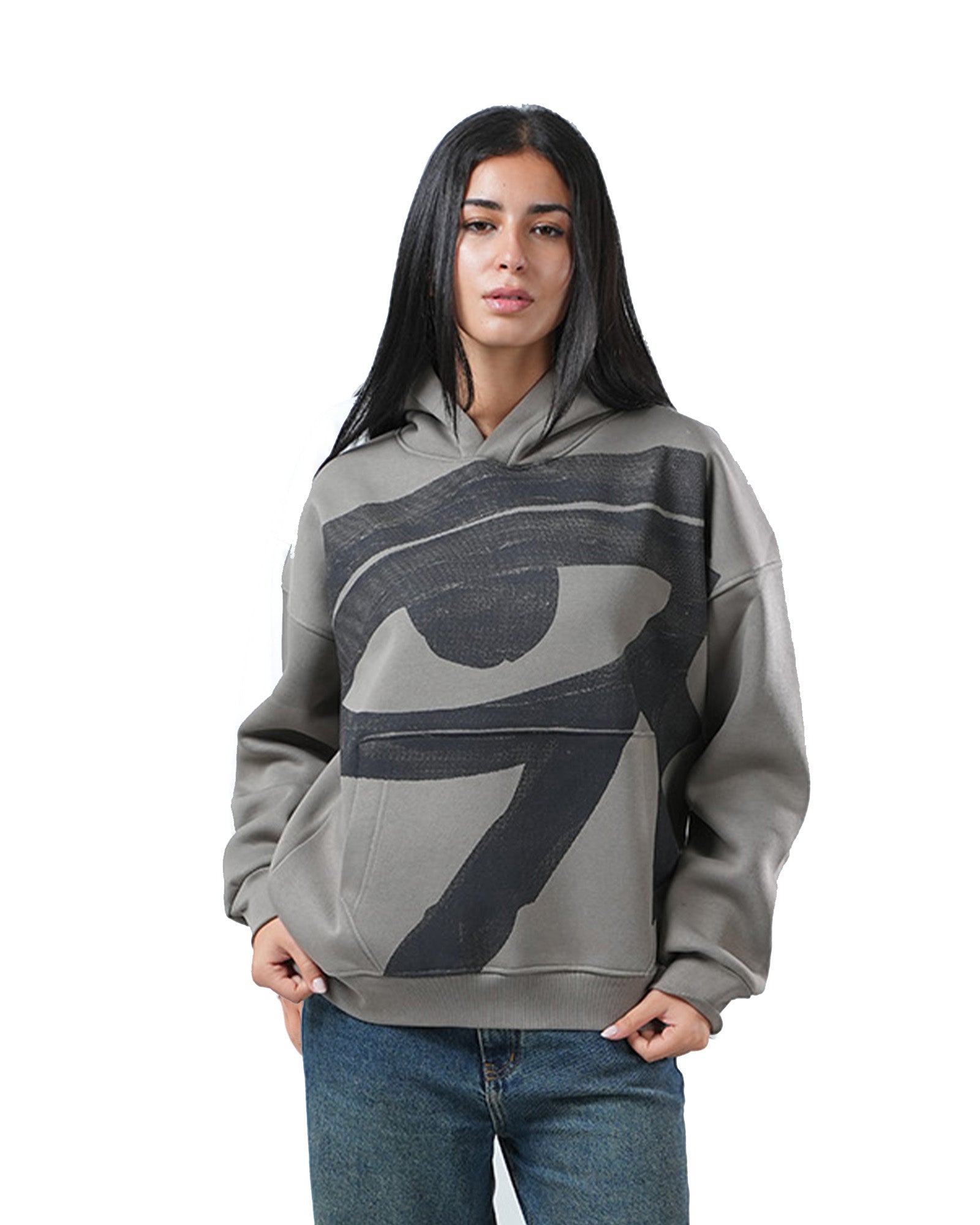 Eye of Ra Hoodie – Ash Gray Edition