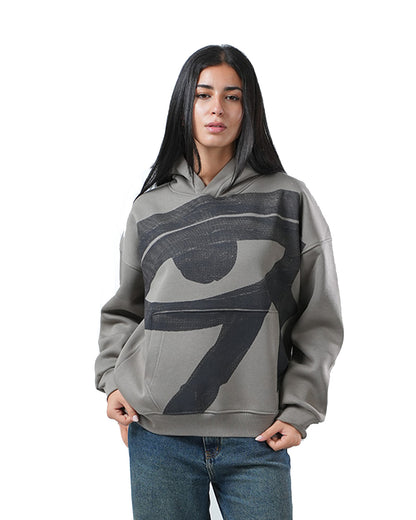 Eye of Ra Hoodie – Ash Gray Edition