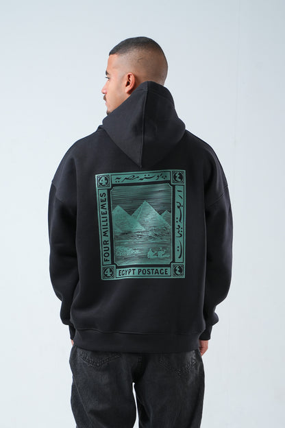 Postage Hoodie - Black Edition
